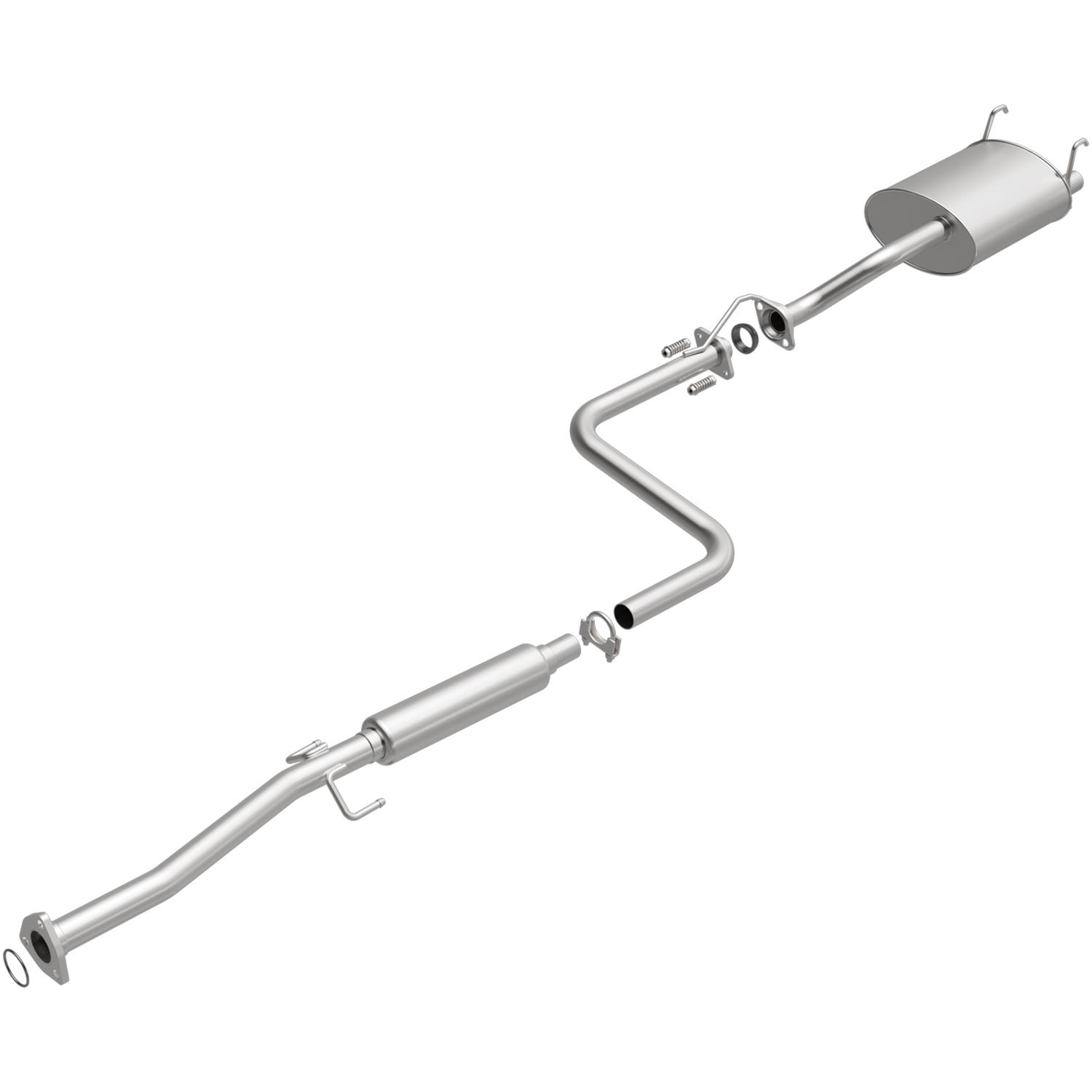 BRExhaust 1060306 BRExhaust DirectFit Exhaust Systems Summit Racing