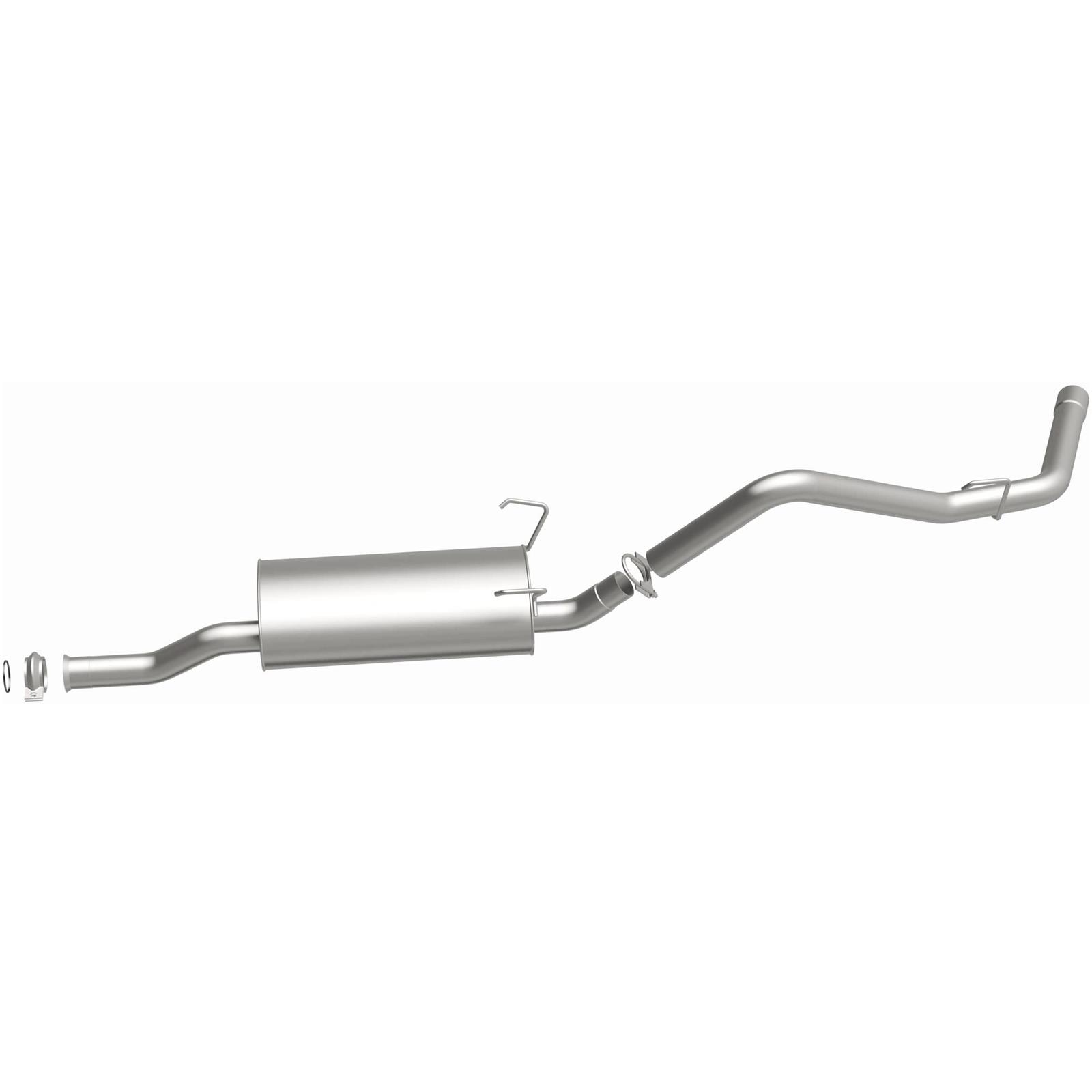 BRExhaust Direct-Fit Exhaust Systems for 2000-2006 TUNDRA - 106-0341 Systems, Direct-Fit, Rear Section, Single, Steel, Aluminized, Side Exit, Toyota, Kit