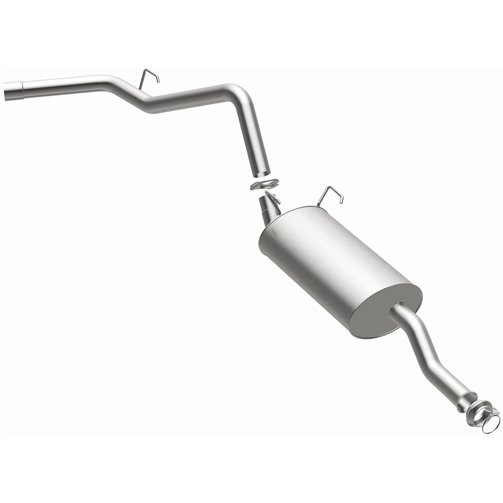 BRExhaust Direct-Fit Exhaust Systems for 2000-2006 TUNDRA - 106-0341 Systems, Direct-Fit, Rear Section, Single, Steel, Aluminized, Side Exit, Toyota, Kit thumbnail 4