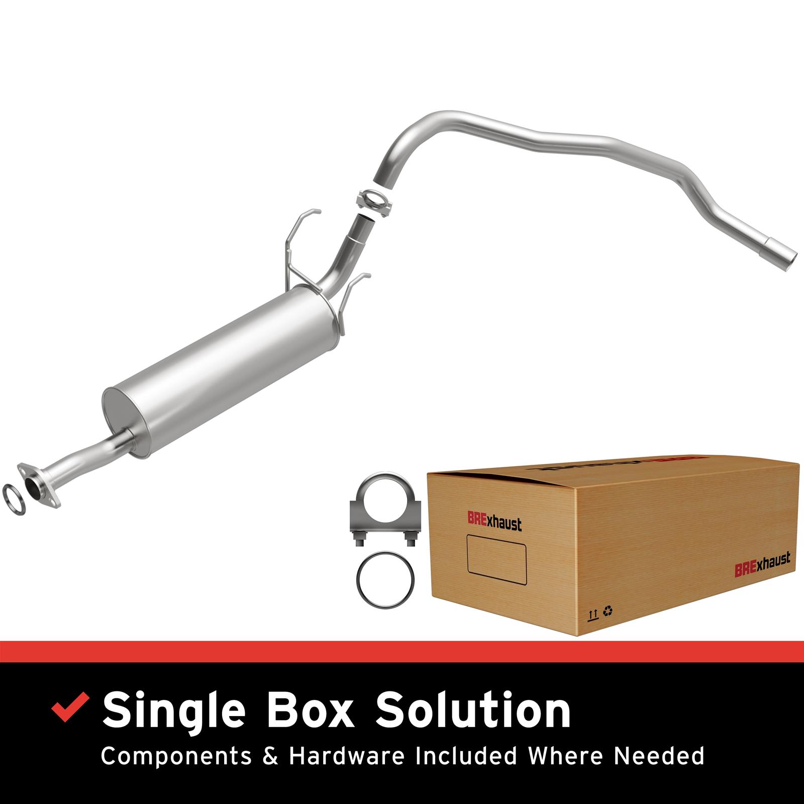 BRExhaust 1060397 BRExhaust DirectFit Exhaust Systems Summit Racing