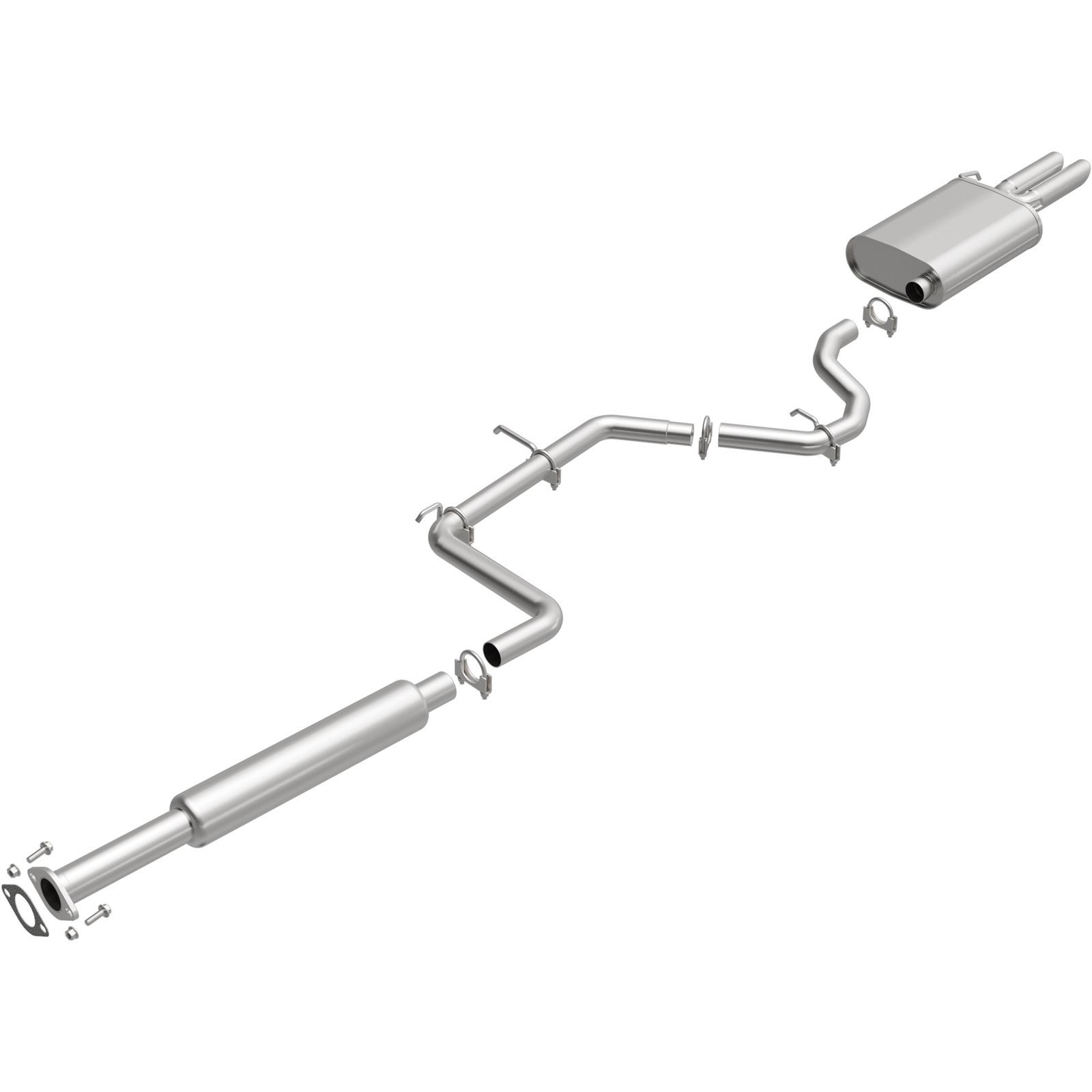 BRExhaust 1060418 BRExhaust DirectFit Exhaust Systems Summit Racing