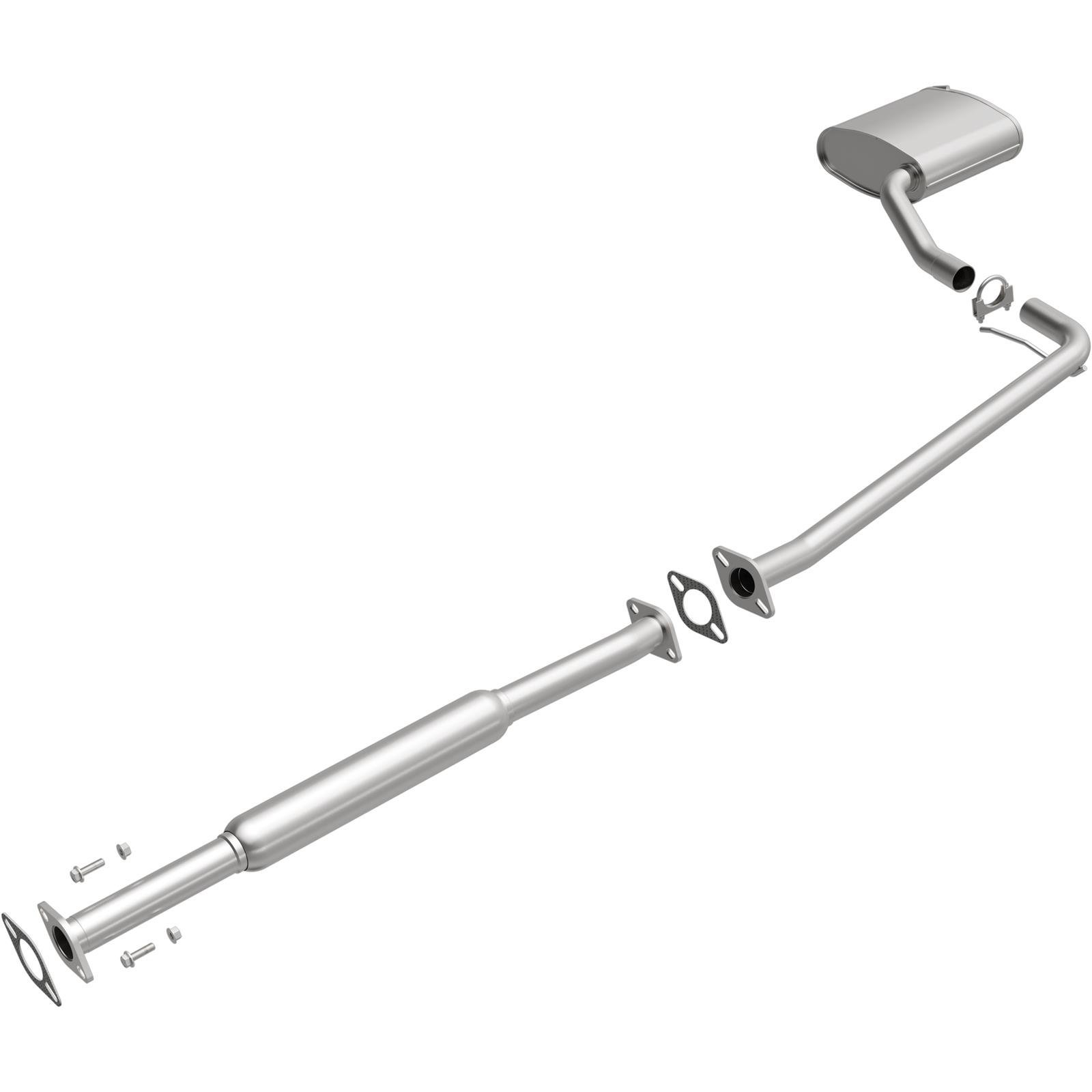 BRExhaust Direct-Fit Exhaust Systems for 2006-2008 OPTIMA - 106-0449 Systems, Direct-Fit, Cat-back, Single, Steel, Aluminized, Rear Exit, Kia, Kit