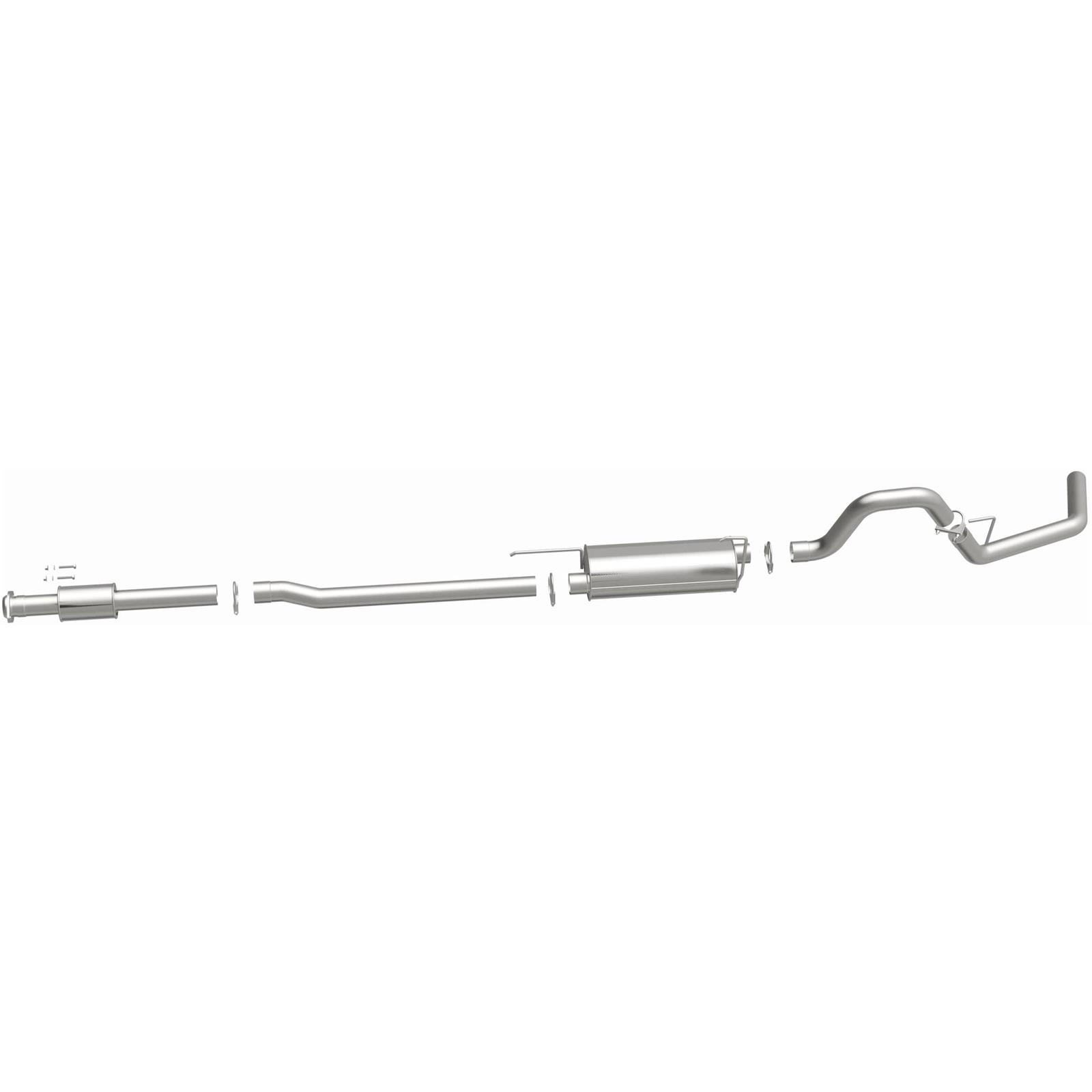 BRExhaust Direct-Fit Exhaust Systems for 2011-2014 F-150 - 106-0511 Systems, Direct-Fit, Cat-back, Single, Steel, Aluminized, Side Exit, Ford, Kit