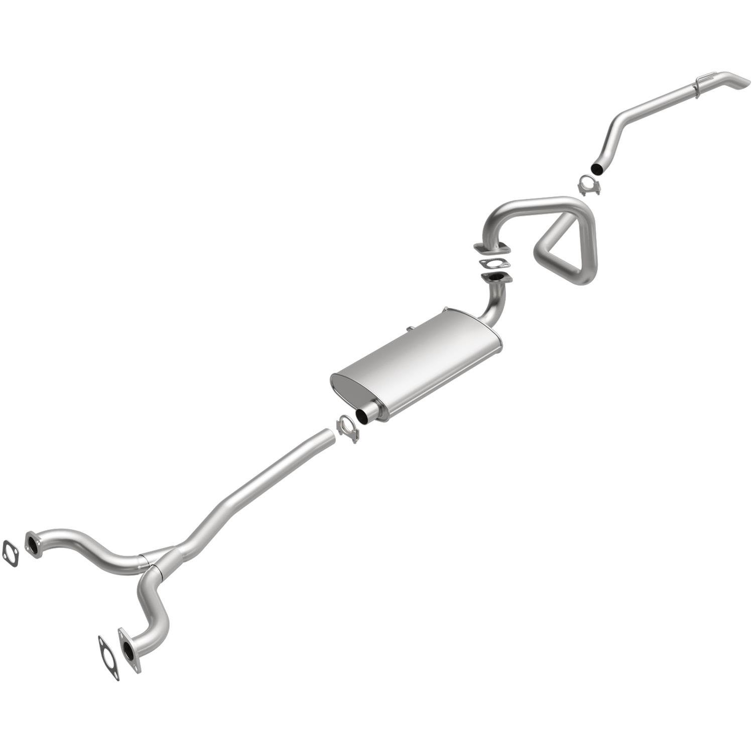 BRExhaust 1060532 BRExhaust DirectFit Exhaust Systems Summit Racing