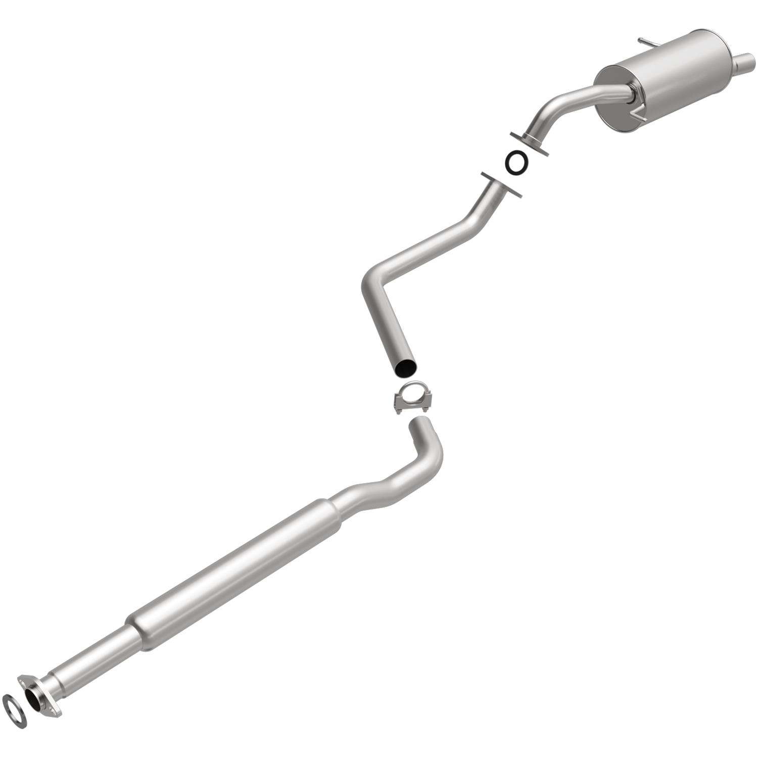BRExhaust 1060545 BRExhaust DirectFit Exhaust Systems Summit Racing
