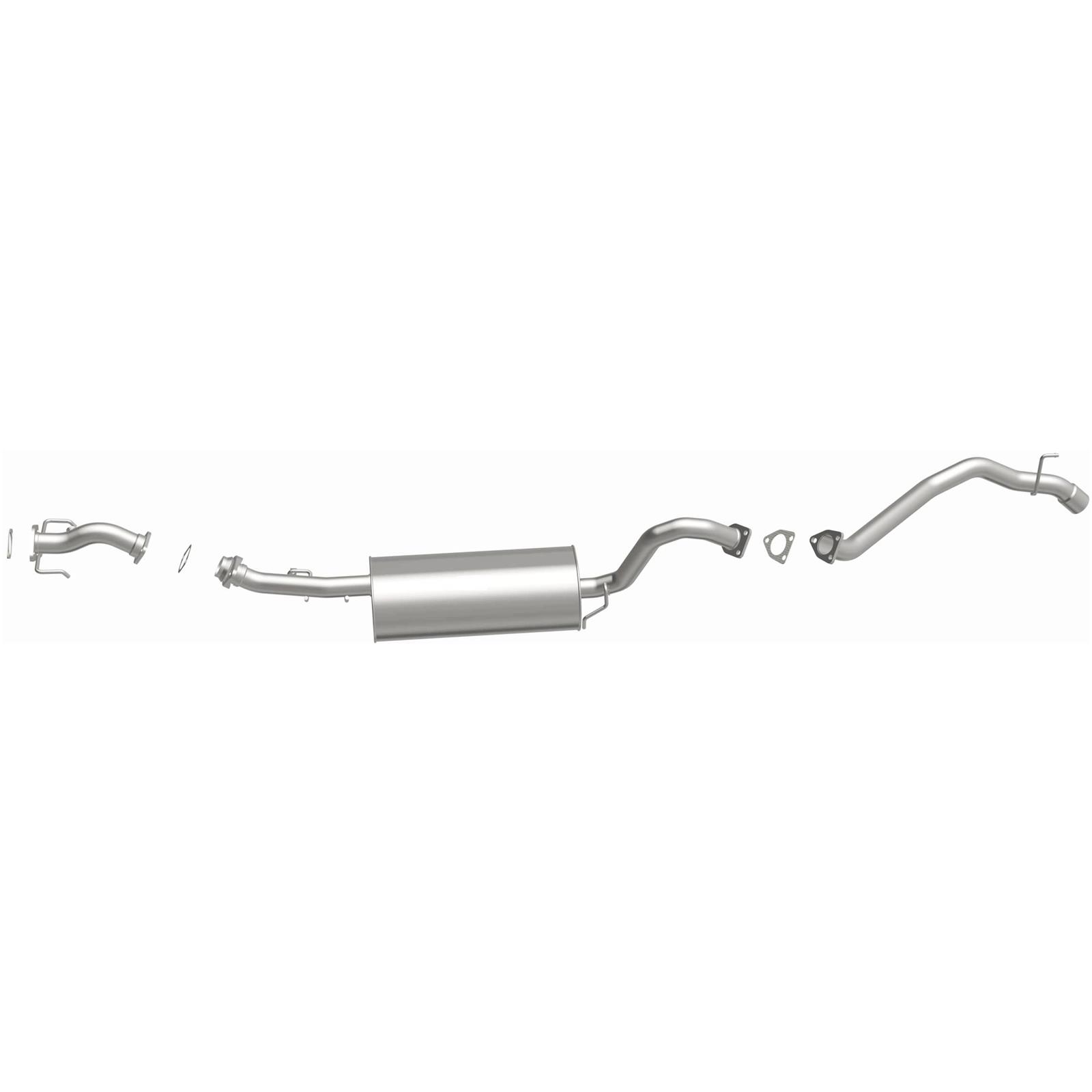 BRExhaust Direct-Fit Exhaust Systems for 2000-2003 MONTERO SPORT - 106-0551 Systems, Direct-Fit, Cat-back, Single, Steel, Aluminized, Rear Exit, Mitsubishi, Kit