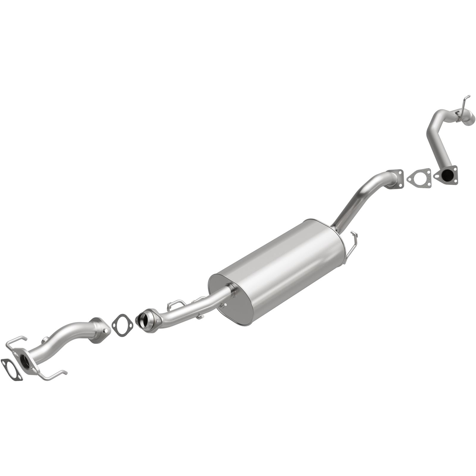 BRExhaust Direct-Fit Exhaust Systems for 2000-2003 MONTERO SPORT - 106-0551 Systems, Direct-Fit, Cat-back, Single, Steel, Aluminized, Rear Exit, Mitsubishi, Kit thumbnail 2