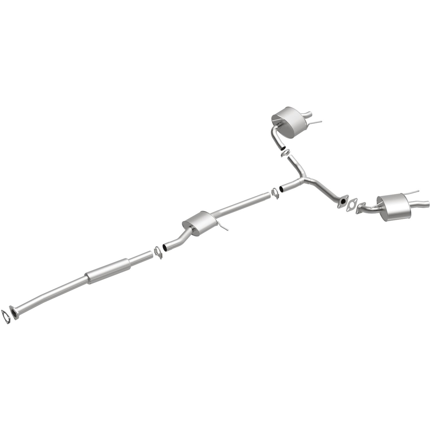 BRExhaust 1060555 BRExhaust DirectFit Exhaust Systems Summit Racing