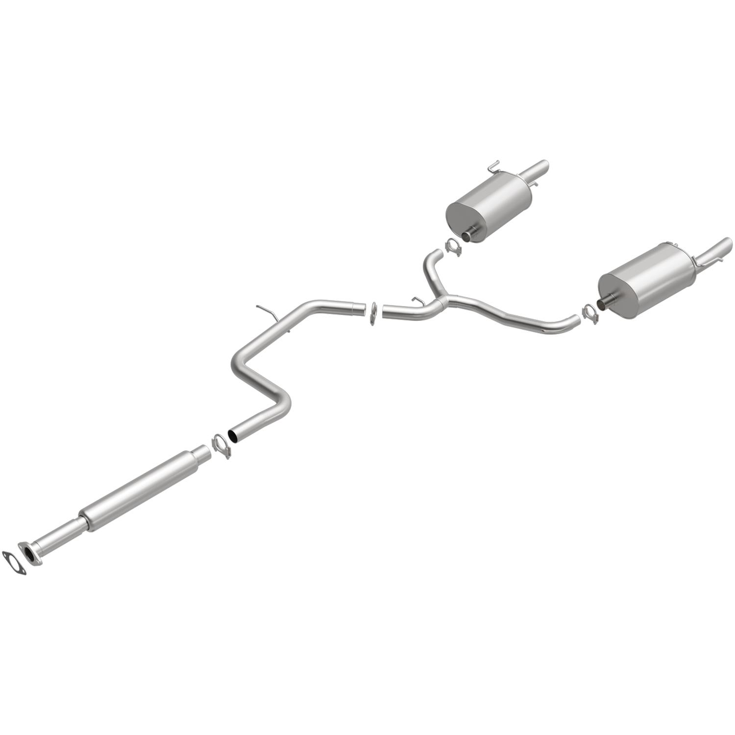 BRExhaust 1060563 BRExhaust DirectFit Exhaust Systems Summit Racing