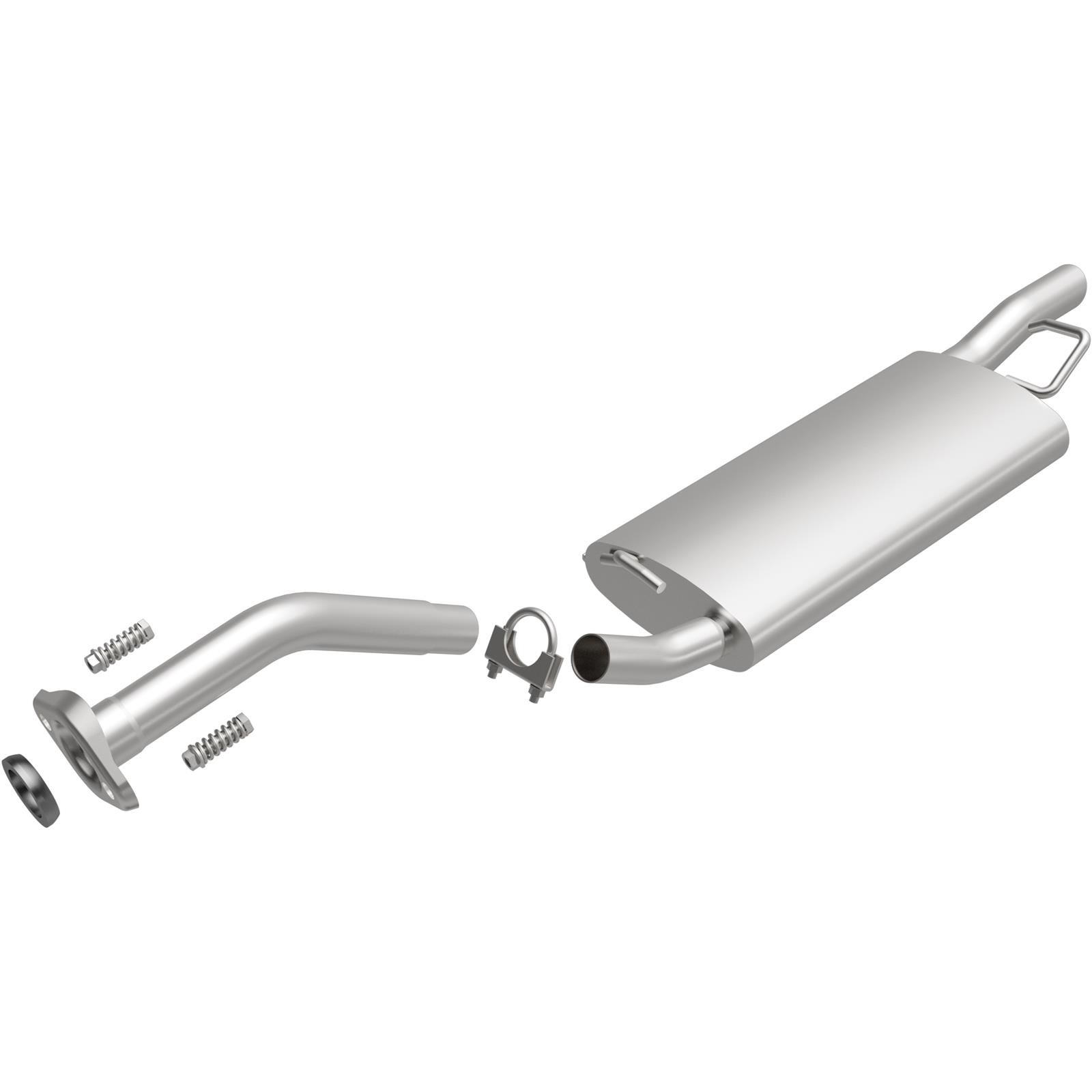 BRExhaust Direct-Fit Exhaust Systems for 2009-2013 COROLLA - 106-0577 Systems, Direct-Fit, Rear Section, Single, Steel, Aluminized, Rear Exit, Toyota, Kit