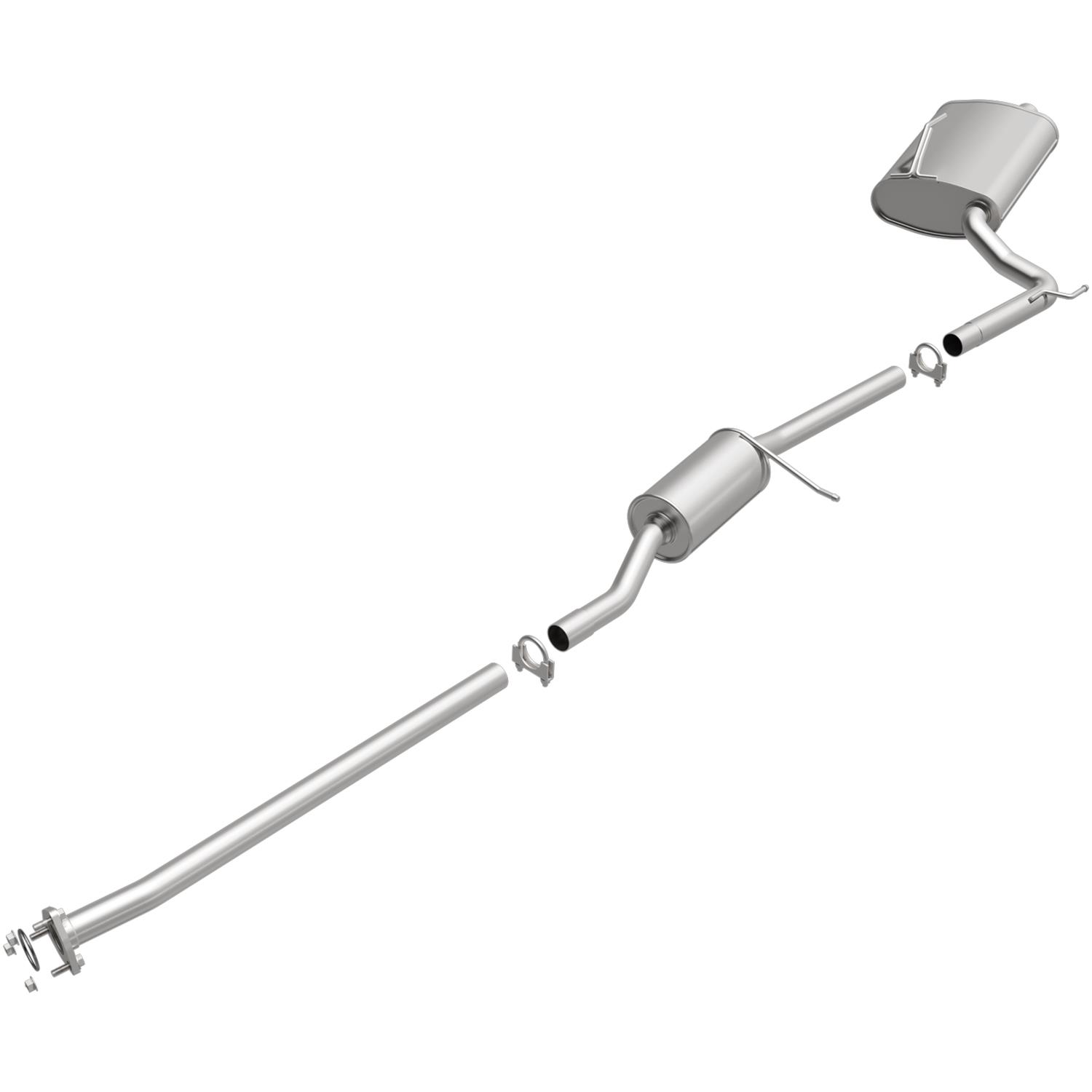 BRExhaust 1060585 BRExhaust DirectFit Exhaust Systems Summit Racing