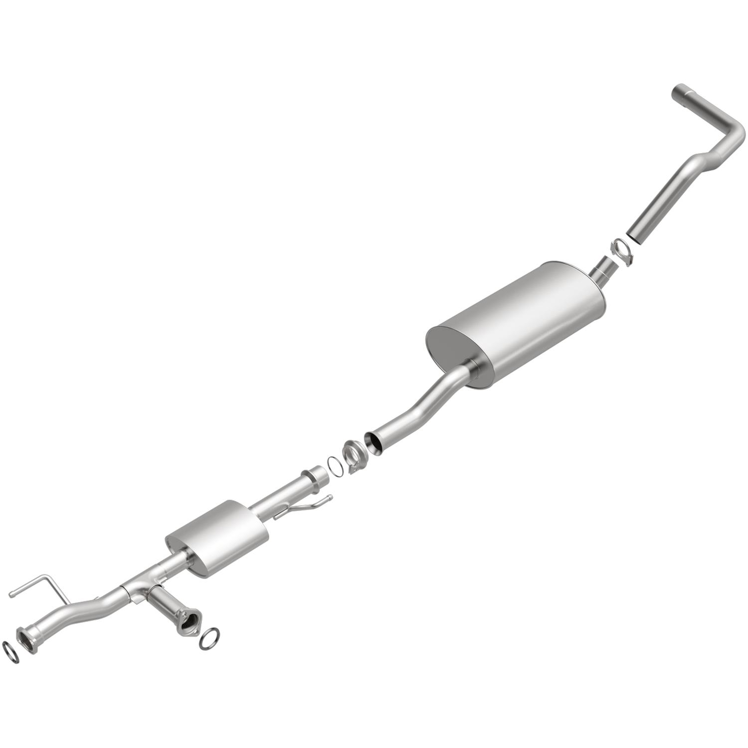 BRExhaust 1060604 BRExhaust DirectFit Exhaust Systems Summit Racing