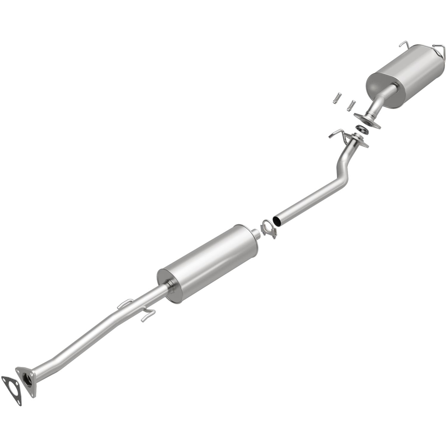 BRExhaust 1060621 BRExhaust DirectFit Exhaust Systems Summit Racing