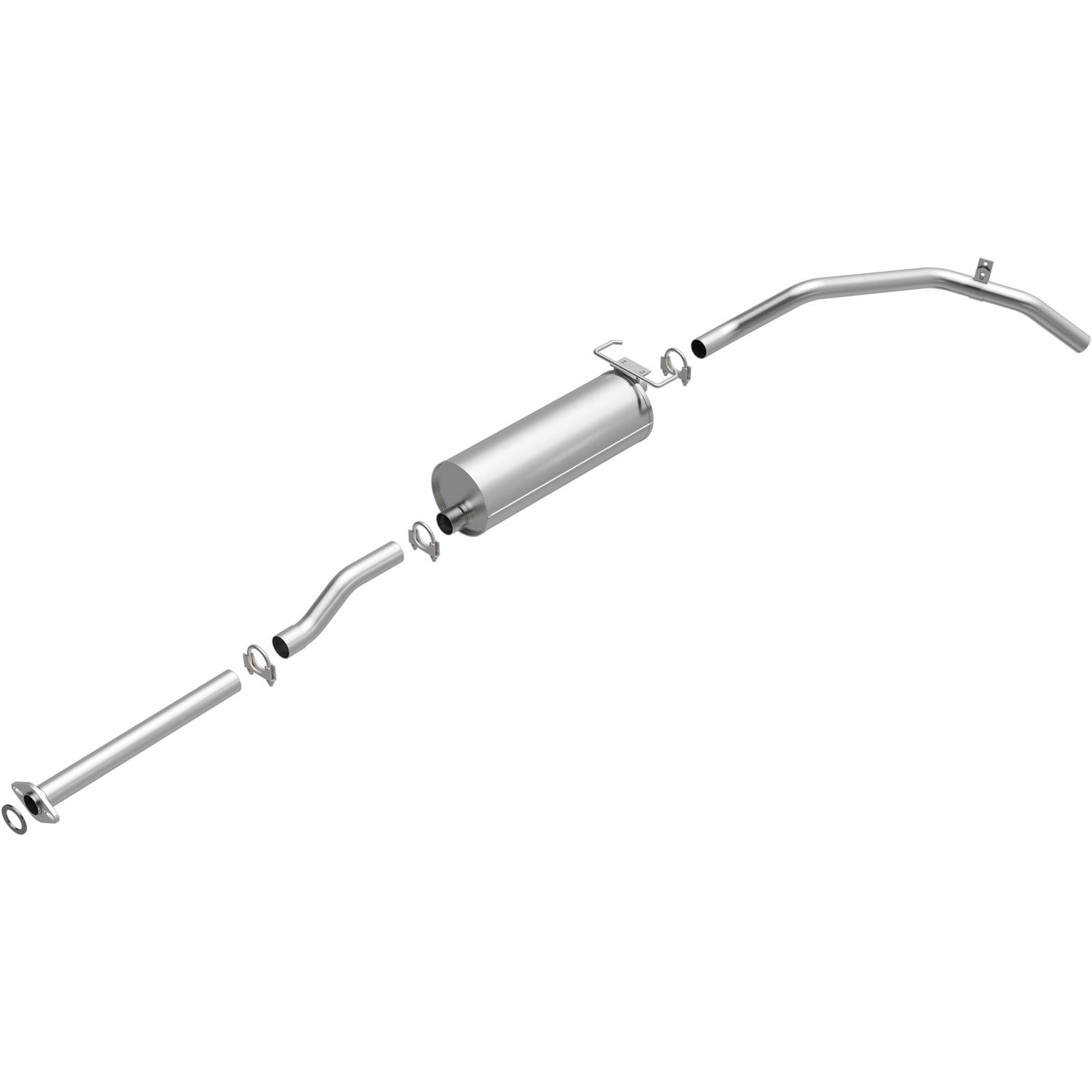 BRExhaust Direct-Fit Exhaust Systems for 1989-1995 PICKUP - 106-0686 Systems, Direct-Fit, Cat-back, Single, Steel, Aluminized, Side Exit, Toyota, Kit