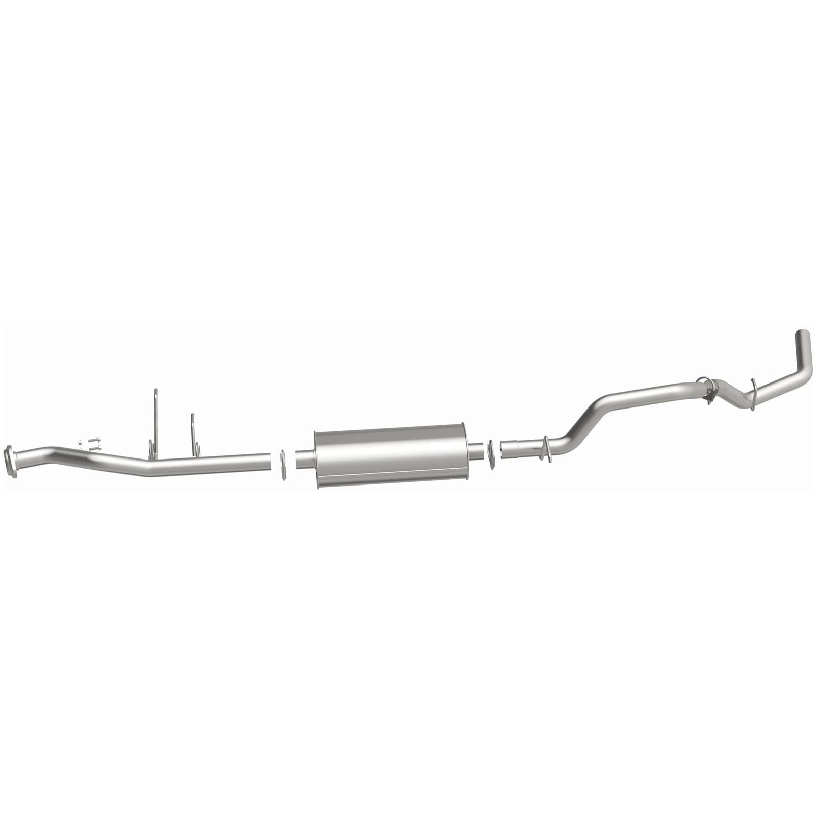 BRExhaust Direct-Fit Exhaust Systems 106-0714 Systems, Direct-Fit, Cat-back, Single, Steel, Aluminized, Side Exit, Chevrolet, GMC, Kit
