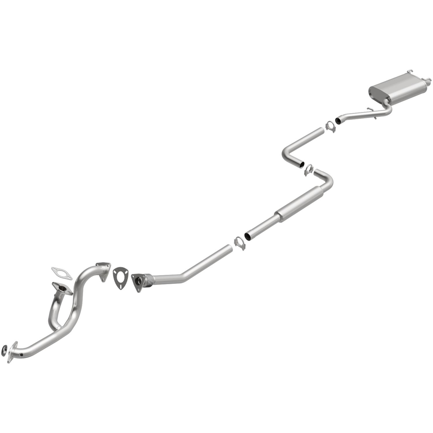 BRExhaust 1060716 BRExhaust DirectFit Exhaust Systems Summit Racing