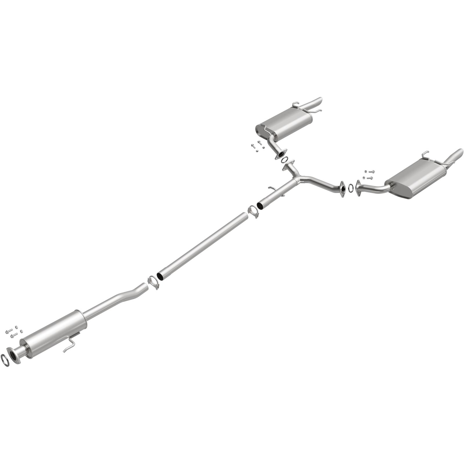 BRExhaust 106-0799 BRExhaust Direct-Fit Exhaust Systems | Summit