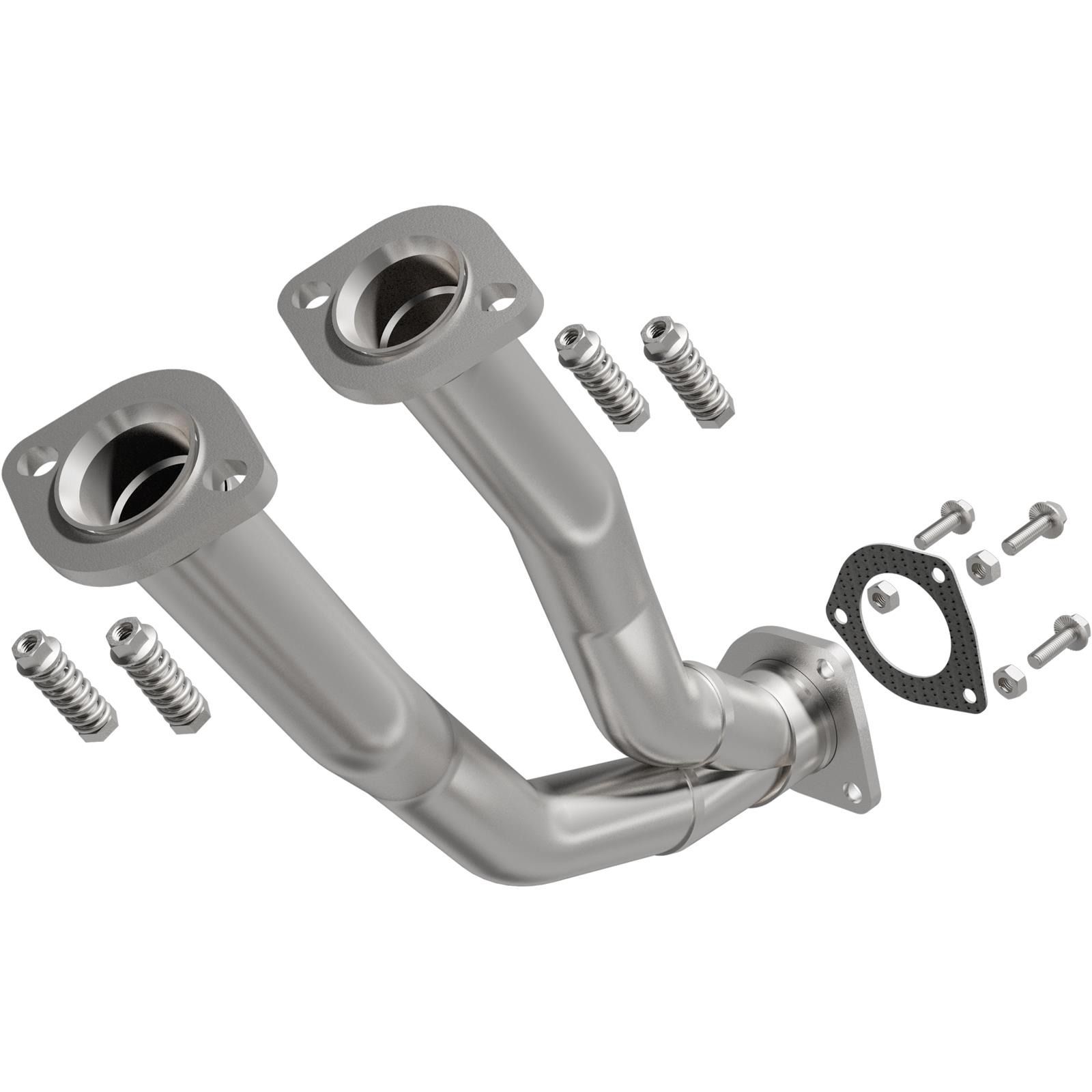 BRExhaust Direct-Fit Intermediate Pipes for 2000 CHEROKEE - 107-0006 Exhaust Pipes, Pipes, Stainless Steel, Natural, 2.000 in. O.D., Jeep, Each