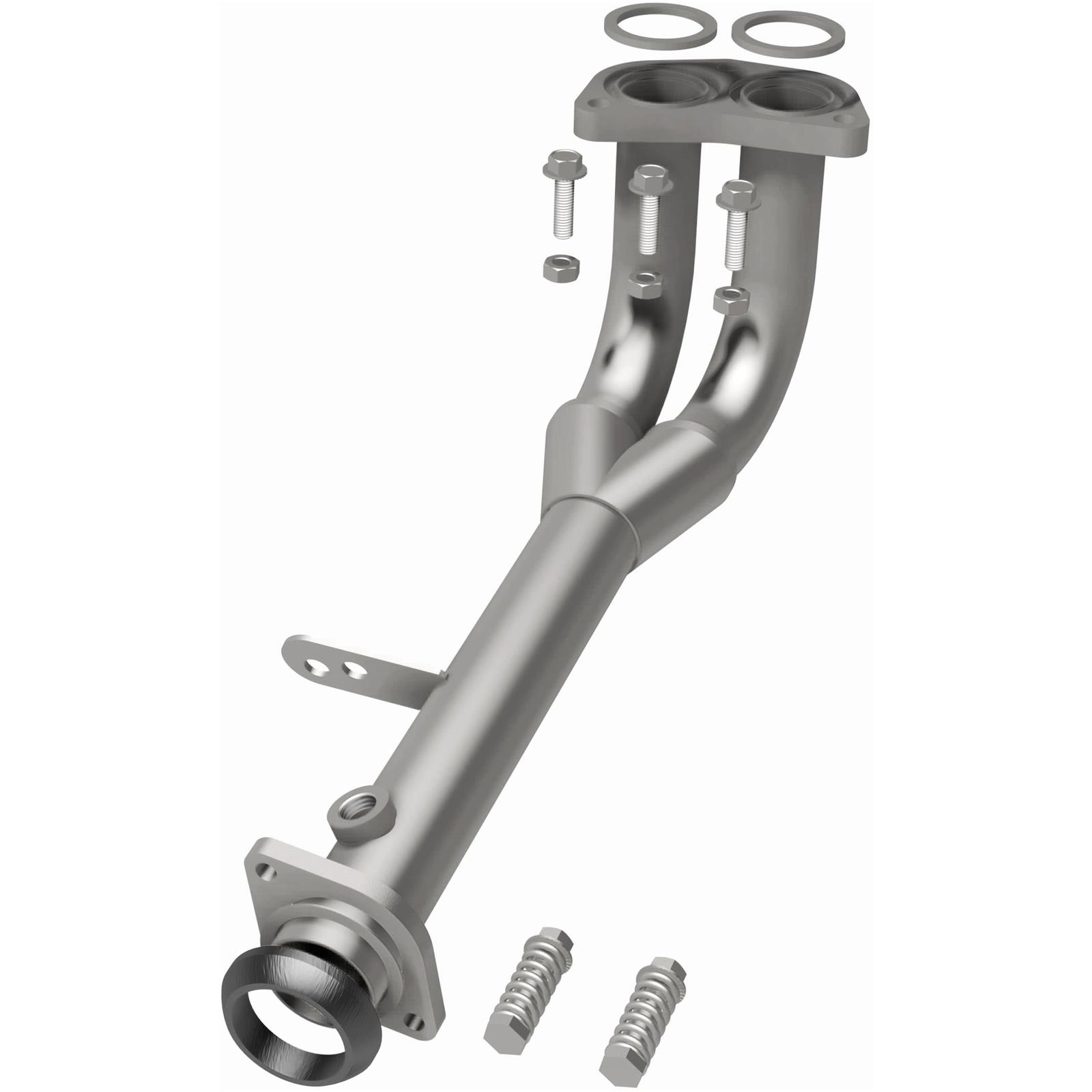 BRExhaust Direct-Fit Intermediate Pipes for 1999-2000 CIVIC - 107-0015 Exhaust Pipes, Pipes, Stainless Steel, Natural, 2.000 in. O.D., use on Acura®, use on Honda®, Each thumbnail 2