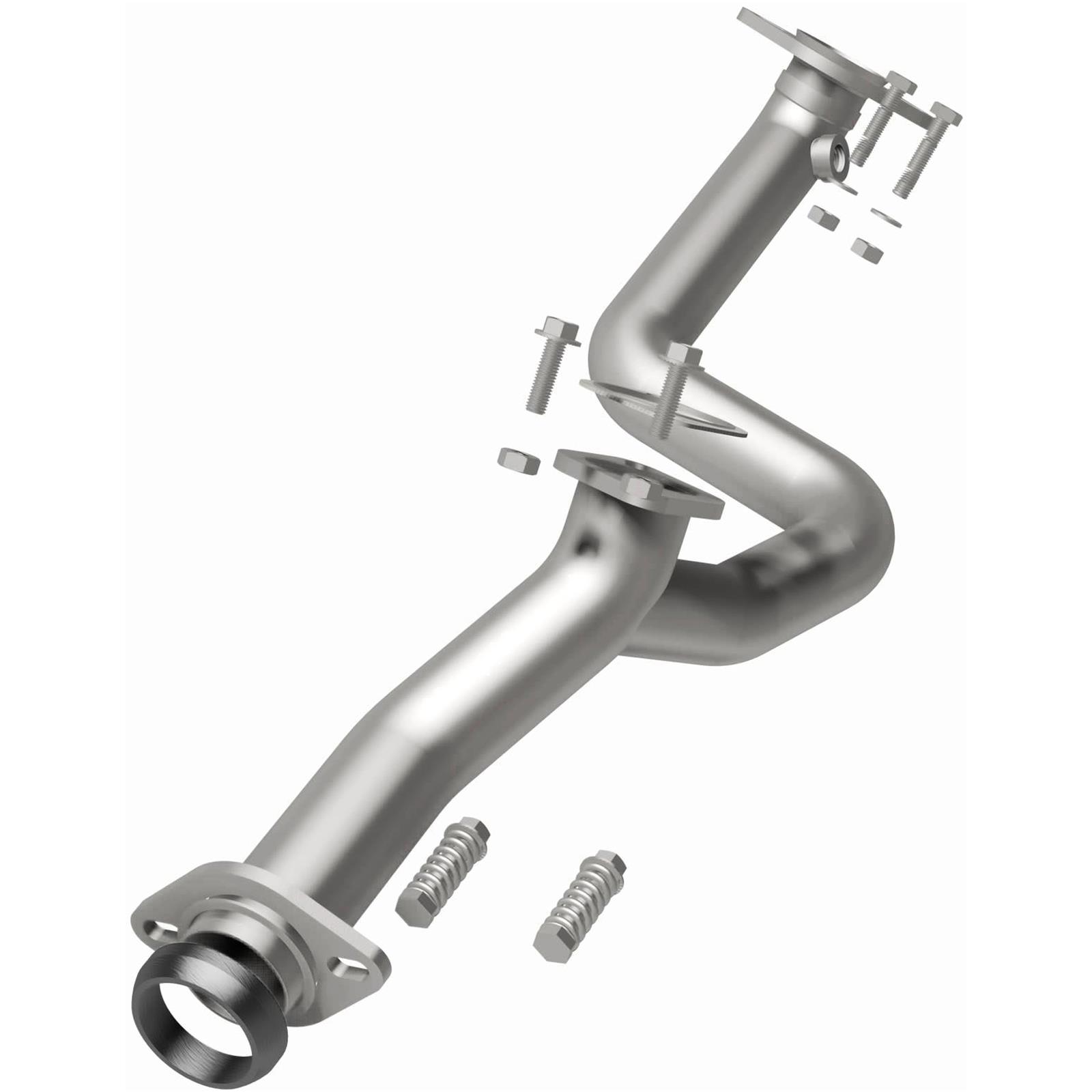 BRExhaust Direct-Fit Intermediate Pipes for 2009-2012 ESCAPE, 2009-2010 MARINER, 2009-2011 TRIBUTE - 107-0019 Exhaust Pipes, Pipes, Stainless Steel, Natural, 2.000 in. O.D., Ford, Mazda, Mercury, Each