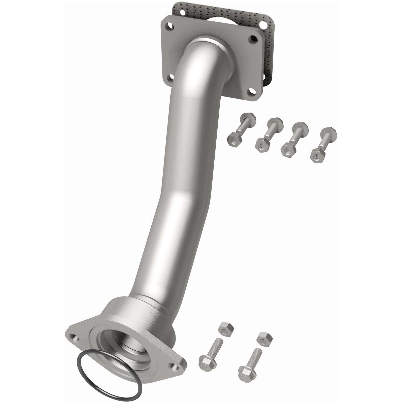 BRExhaust Direct-Fit Intermediate Pipes 107-0023 Exhaust Pipes, Pipes, Stainless Steel, Natural, 2.500 in. O.D., Buick, Pontiac, Each thumbnail 2