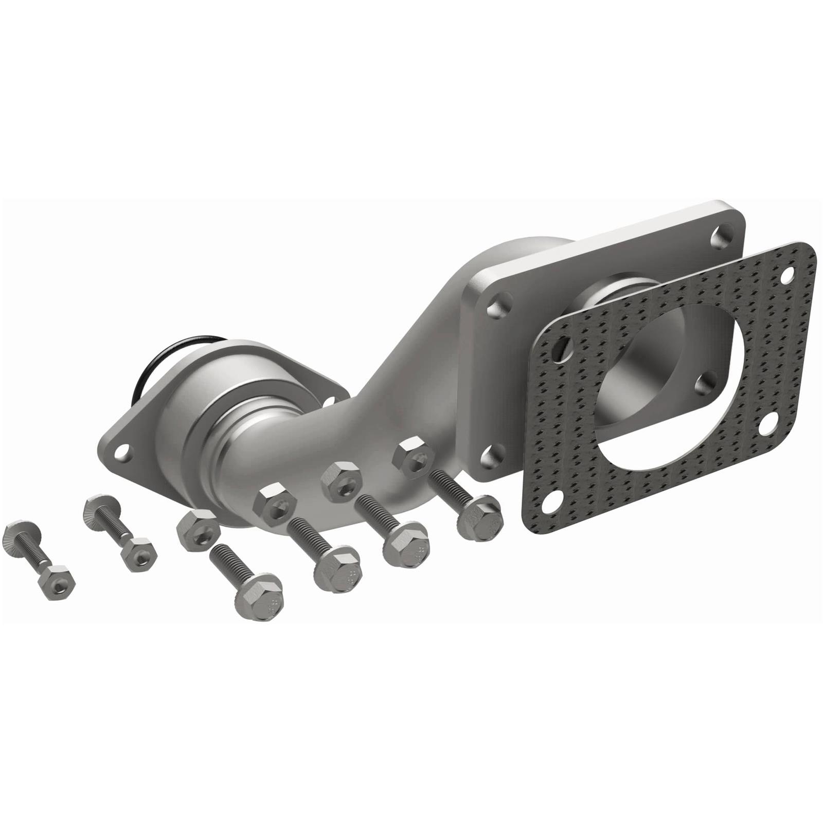 BRExhaust Direct-Fit Intermediate Pipes 107-0023 Exhaust Pipes, Pipes, Stainless Steel, Natural, 2.500 in. O.D., Buick, Pontiac, Each thumbnail 3