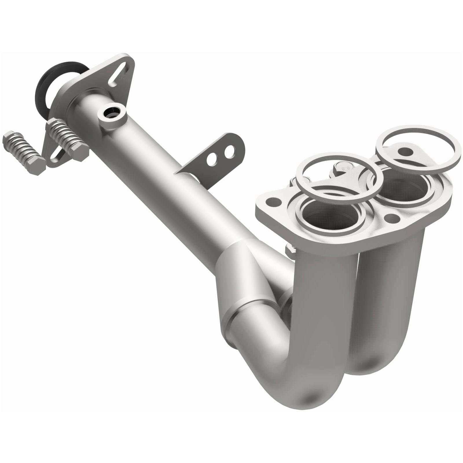BRExhaust Direct-Fit Intermediate Pipes for 1997-2001 CR-V - 107-0024 Exhaust Pipes, Pipes, Stainless Steel, Natural, 2.000 in. O.D., use on Honda®, Each thumbnail 2