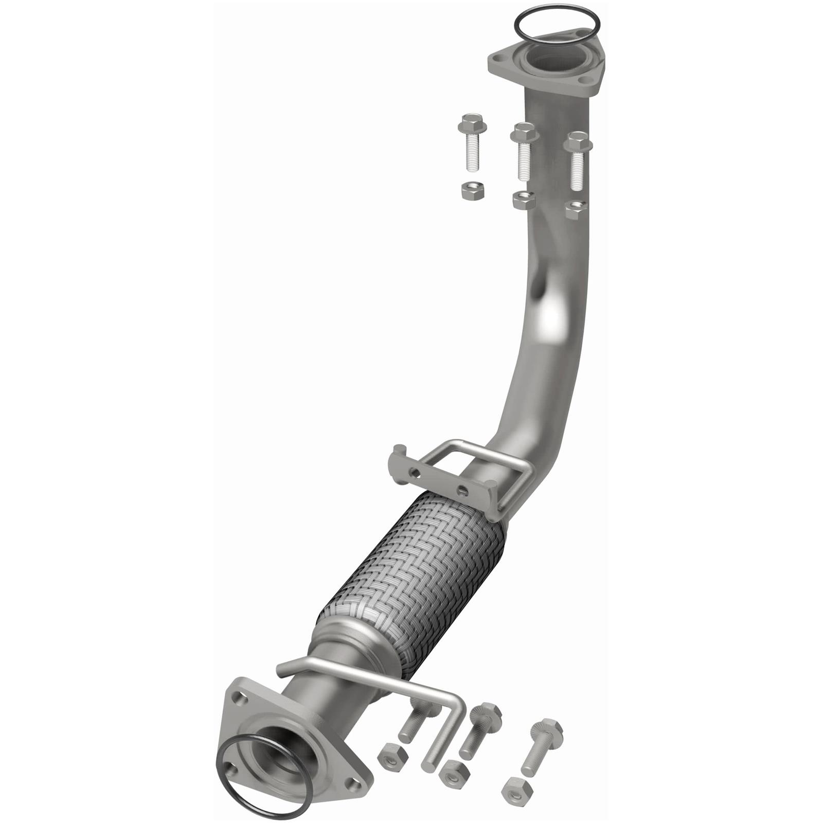 BRExhaust Direct-Fit Intermediate Pipes for 1998-2002 ACCORD - 107-0028 Exhaust Pipes, Pipes, Stainless Steel, Natural, 2.000 in. O.D., use on Honda®, Each thumbnail 2