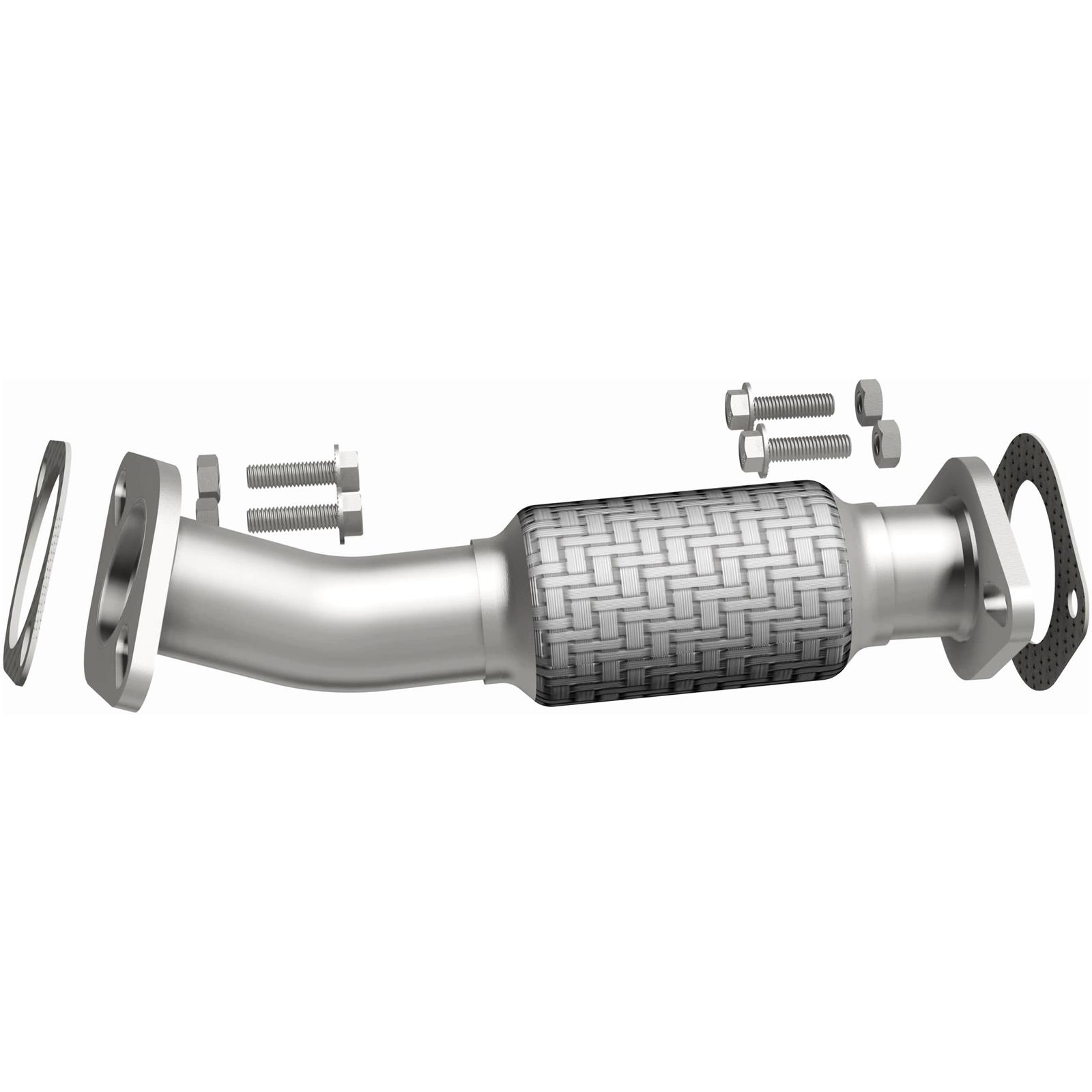 BRExhaust Direct-Fit Intermediate Pipes for 2003-2009 FOCUS - 107-0044 Exhaust Pipes, Pipes, Stainless Steel, Natural, 2.000 in. O.D., Ford, Each thumbnail 2