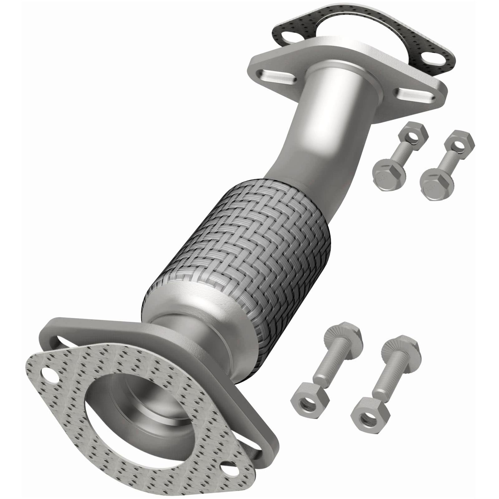 BRExhaust Direct-Fit Intermediate Pipes for 2003-2009 FOCUS - 107-0044 Exhaust Pipes, Pipes, Stainless Steel, Natural, 2.000 in. O.D., Ford, Each thumbnail 3