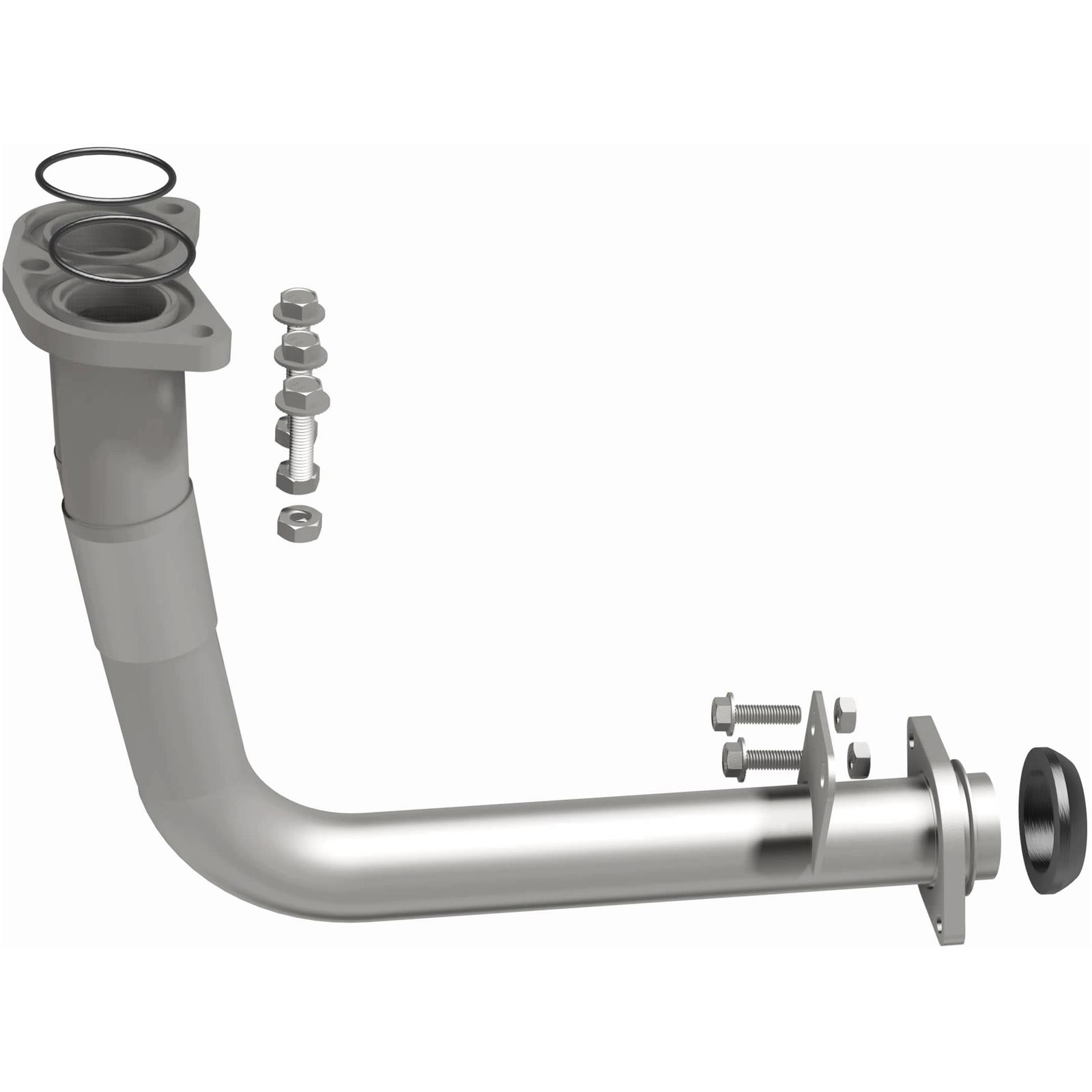 BRExhaust Direct-Fit Intermediate Pipes for 1994-1997 ACCORD, 1997-1999 CL - 107-0049 Exhaust Pipes, Pipes, Stainless Steel, Natural, 2.000 in. O.D., use on Acura®, use on Honda®, Each thumbnail 3