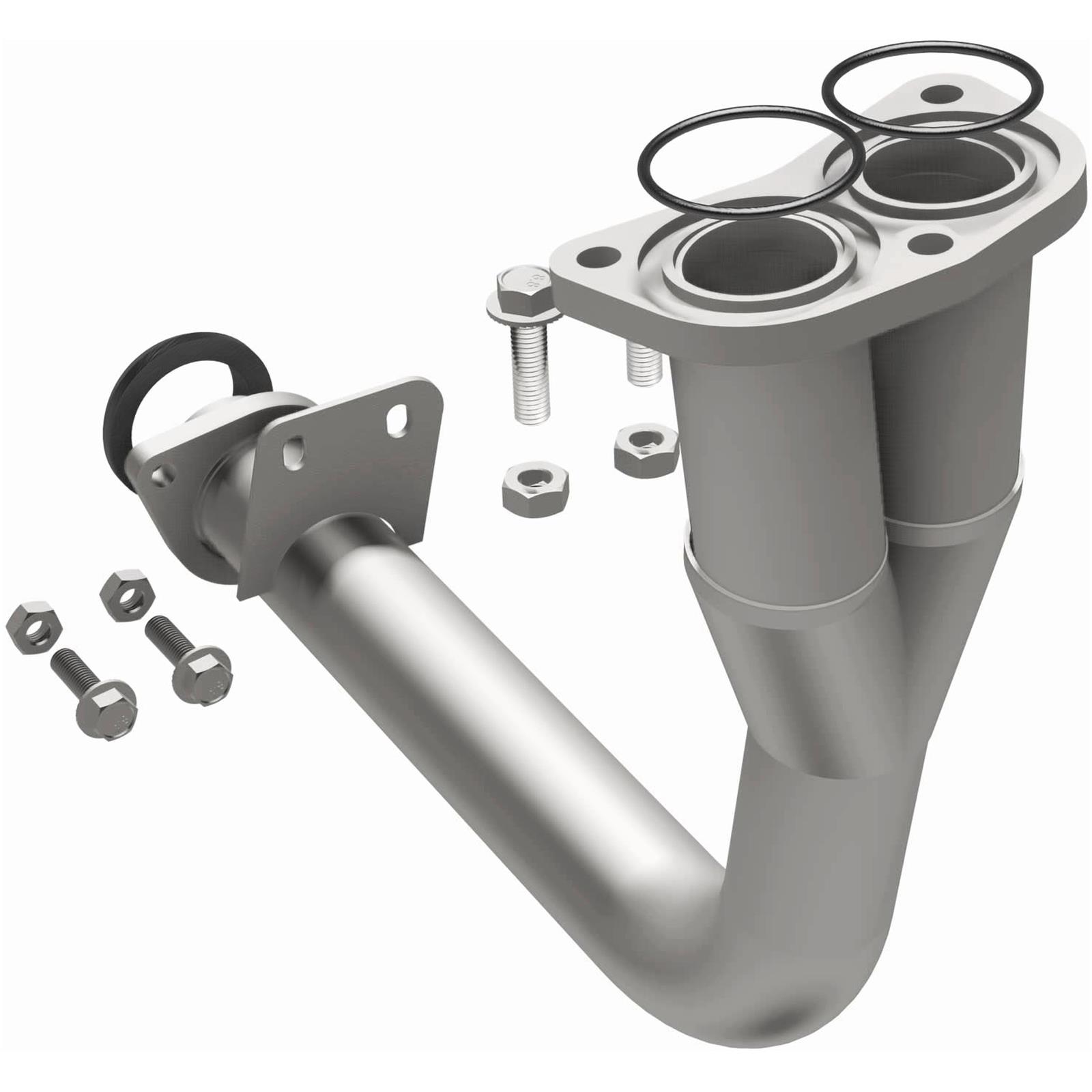BRExhaust Direct-Fit Intermediate Pipes for 1994-1997 ACCORD, 1997-1999 CL - 107-0049 Exhaust Pipes, Pipes, Stainless Steel, Natural, 2.000 in. O.D., use on Acura®, use on Honda®, Each thumbnail 2
