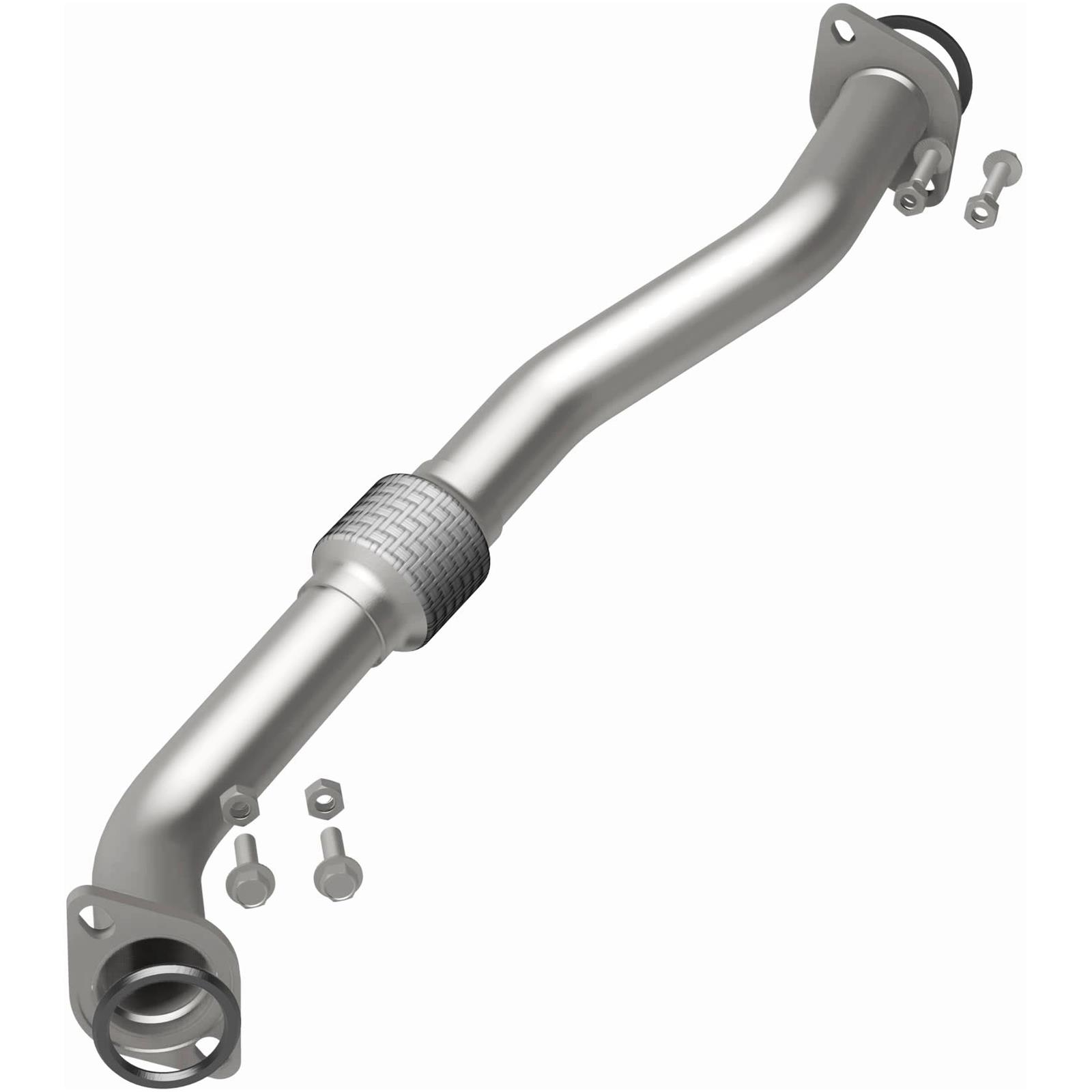 BRExhaust Direct-Fit Intermediate Pipes for 2001-2003 HIGHLANDER, 1999-2003 RX300 - 107-0053 Exhaust Pipes, Pipes, Stainless Steel, Natural, 2.000 in. O.D., Lexus, Toyota, Each thumbnail 2