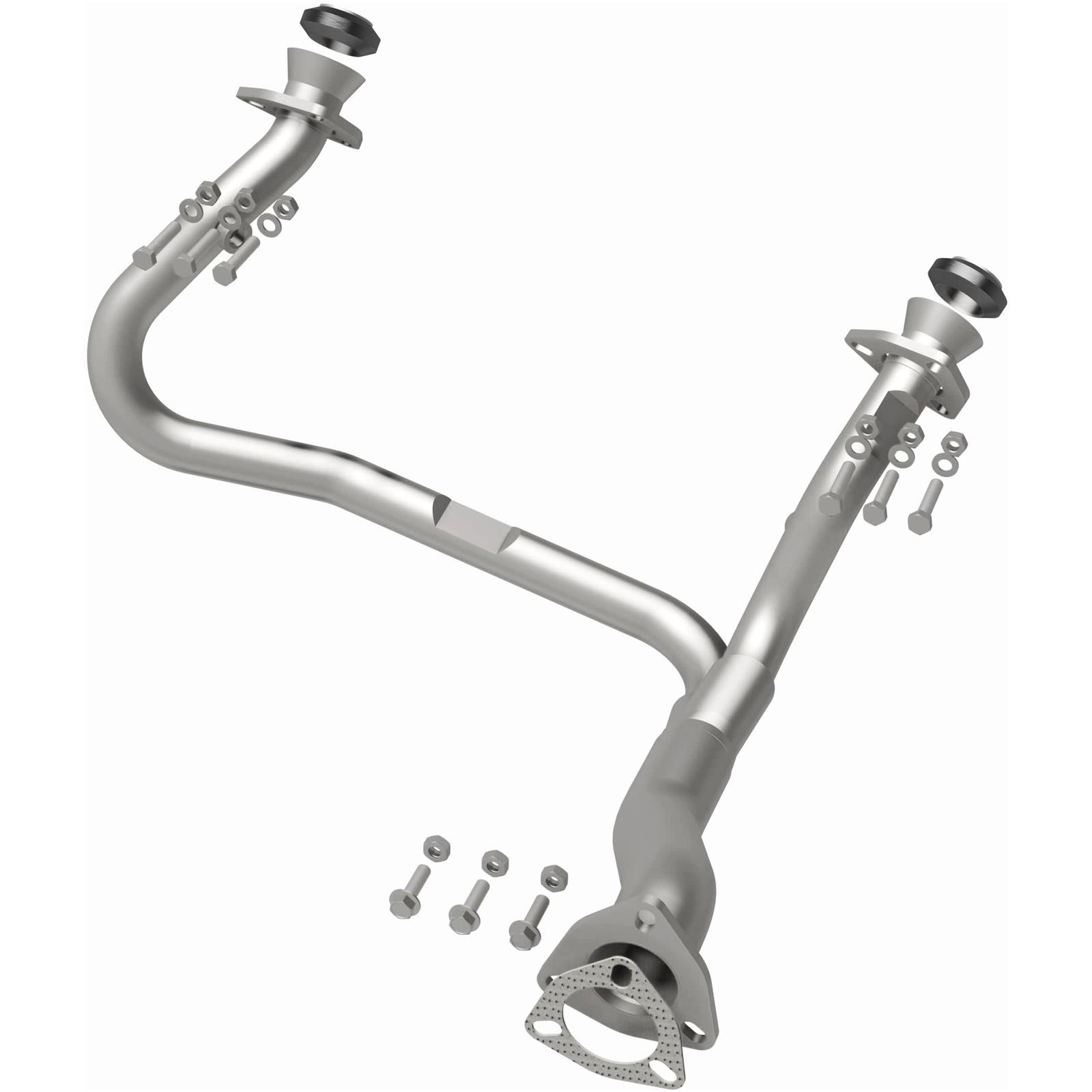 BRExhaust Direct-Fit Intermediate Pipes 107-0065 Exhaust Pipes, Pipes, Stainless Steel, Natural, 2.250 in. O.D., Chevrolet, GMC, Oldsmobile, Each