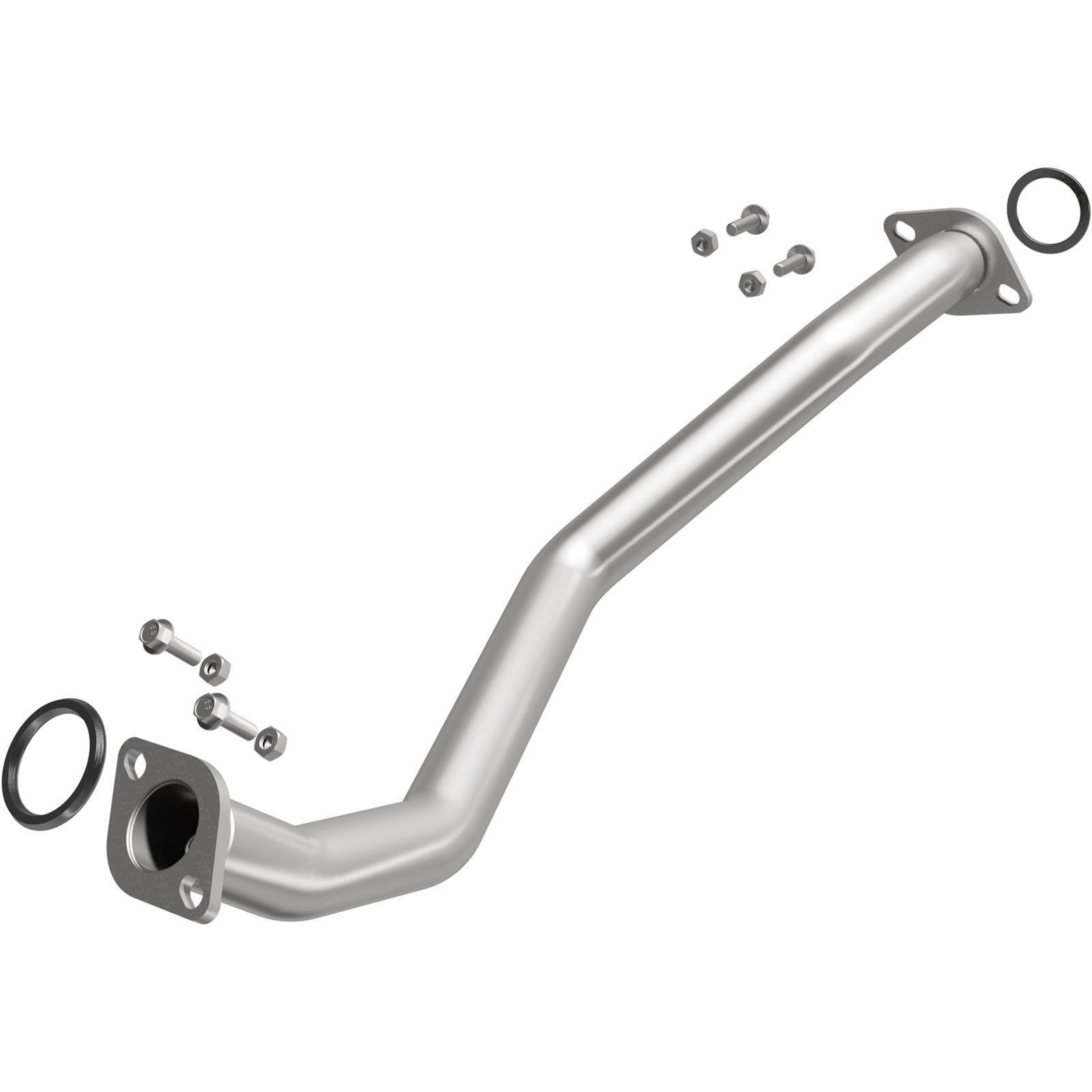 BRExhaust Direct-Fit Intermediate Pipes for 2008-2013 HIGHLANDER, 2007-2015 RX350, 2007-2016 SIENNA - 107-0074 Exhaust Pipes, Pipes, Stainless Steel, Natural, 2.000 in. O.D., Lexus, Toyota, Each