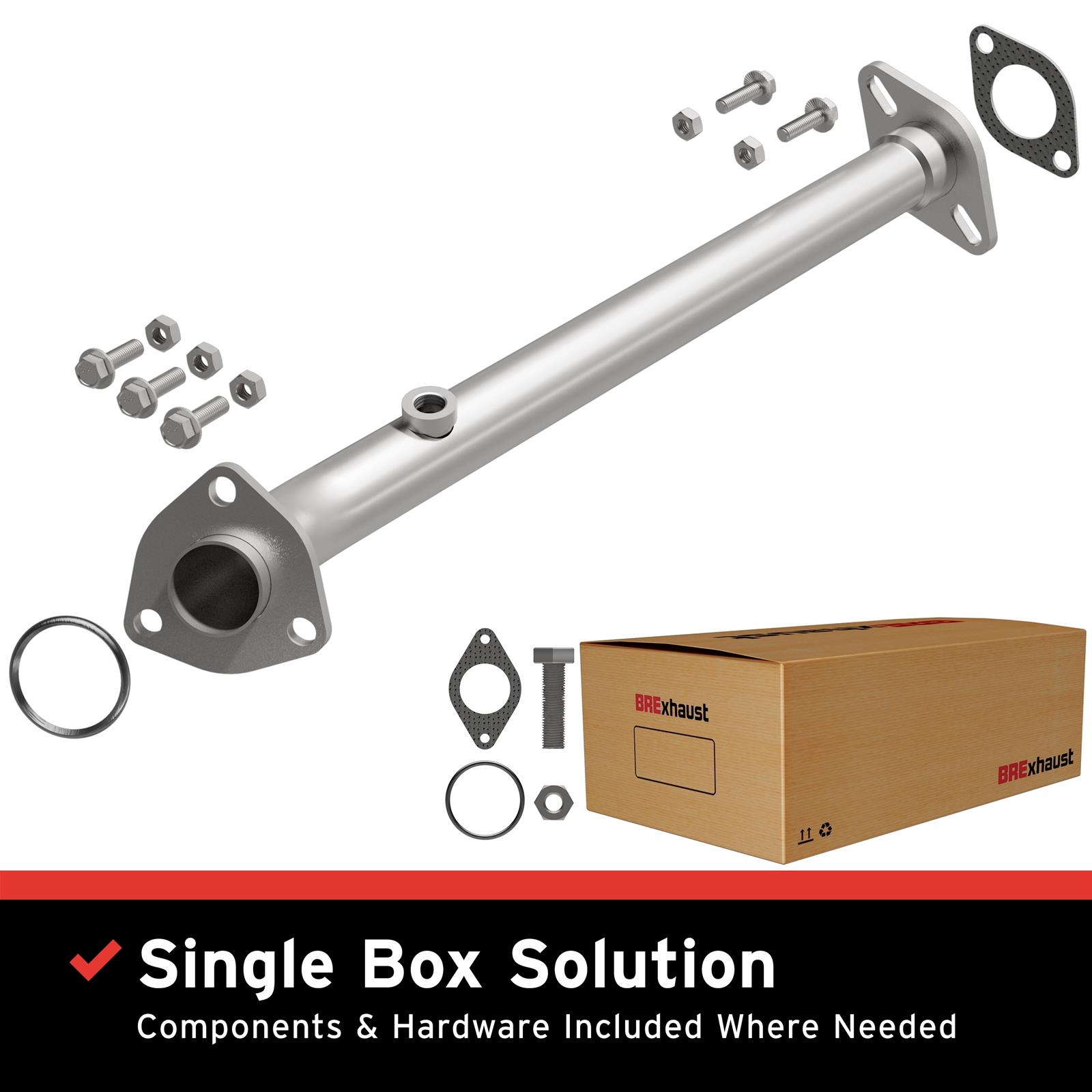 BRExhaust Direct-Fit Front Pipe Kits for 1996-2000 PATHFINDER, 1997-2000 QX4 - 107-0076 Kit thumbnail 5