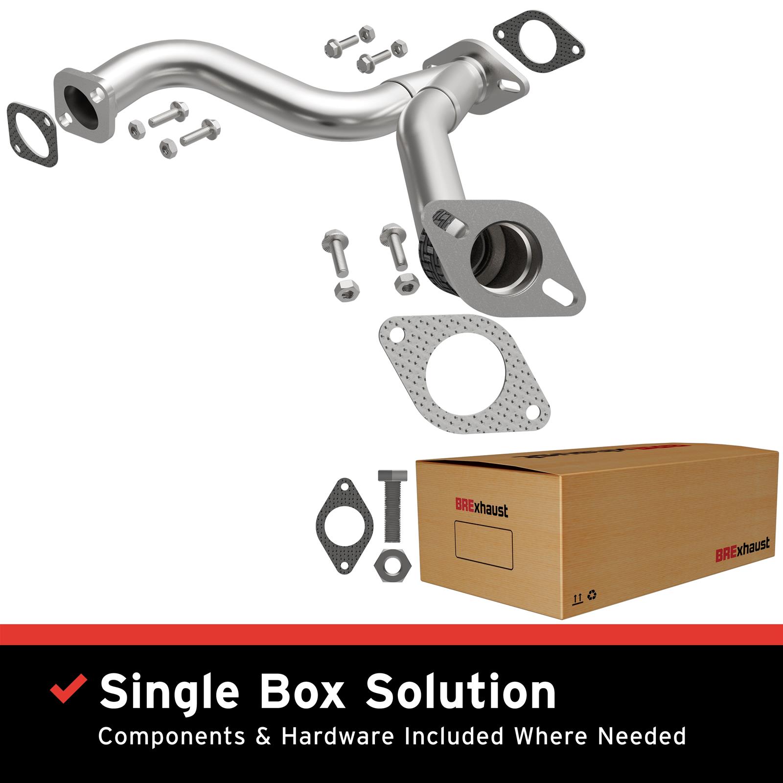 BRExhaust Direct-Fit Front Pipe Kits 107-0103 Kit thumbnail 5