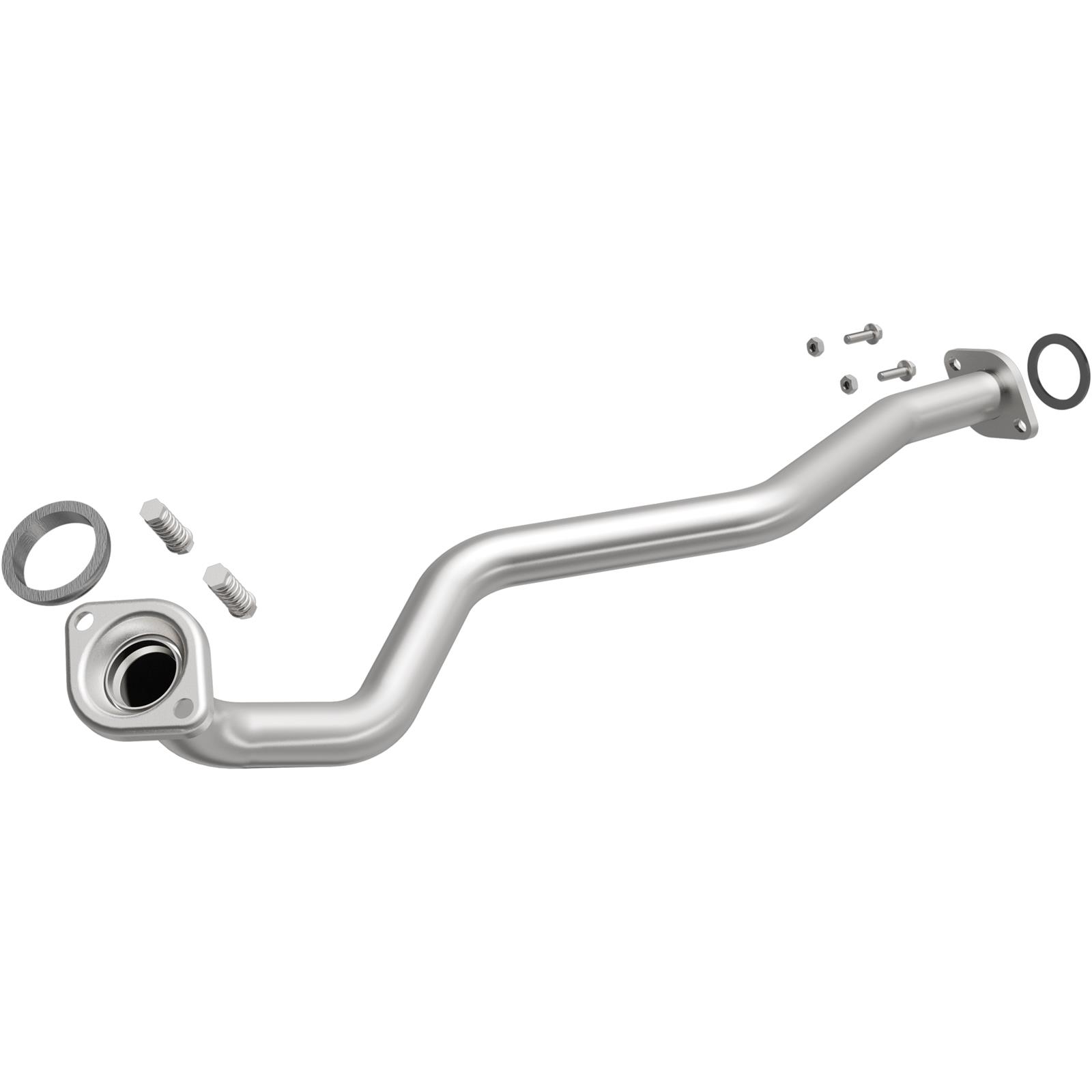 BRExhaust Direct-Fit Intermediate Pipes for 2004-2007 HIGHLANDER - 107-0105 Exhaust Pipes, Pipes, Stainless Steel, Natural, 2.000 in. O.D., Toyota, 2.4L, Each
