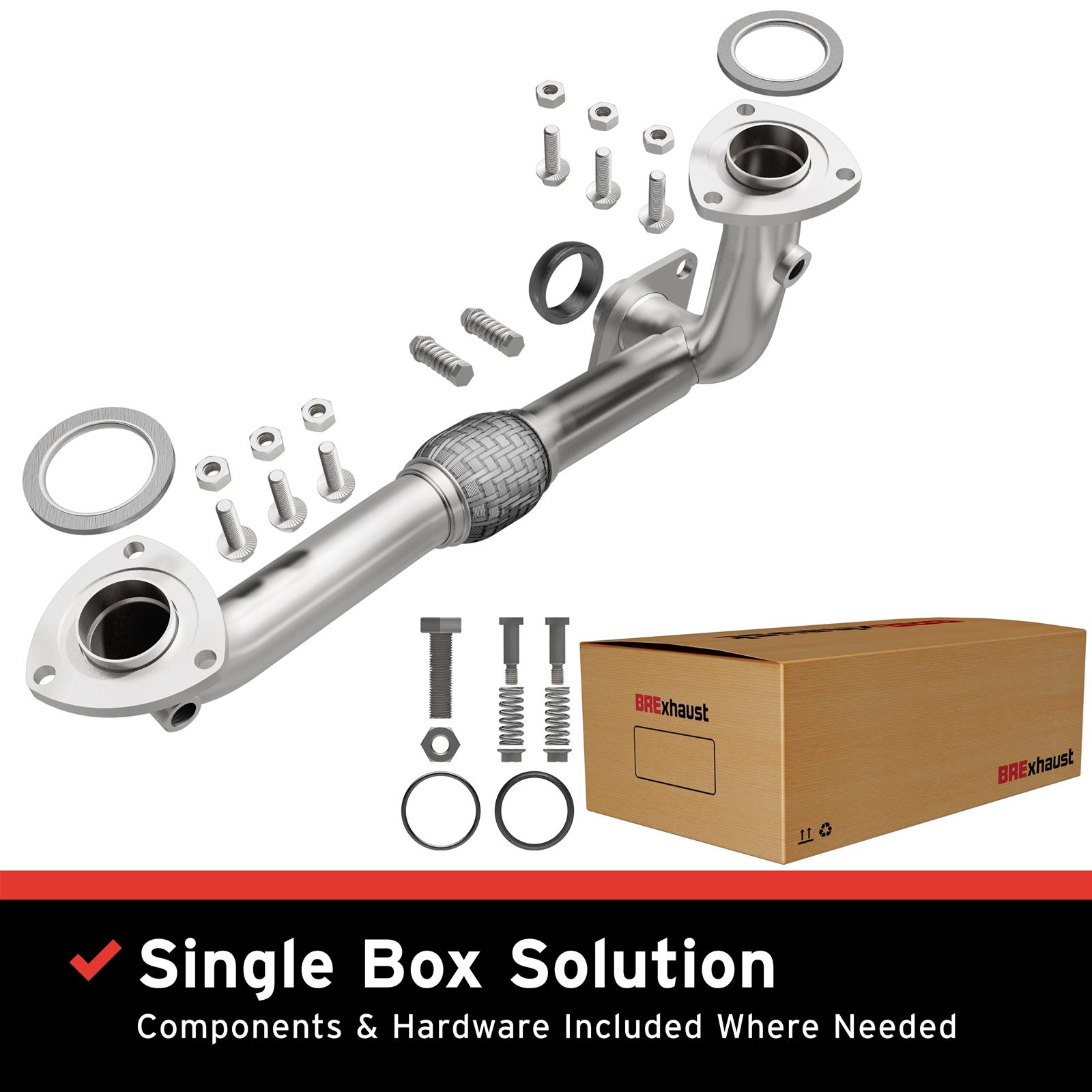 BRExhaust Direct-Fit Front Pipe Kits 107-0115 Kit thumbnail 5