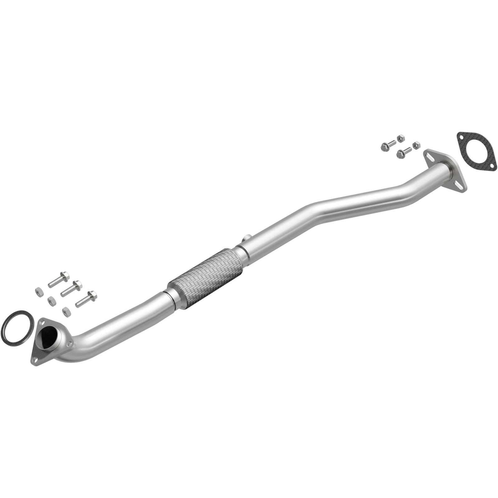BRExhaust Direct-Fit Intermediate Pipes for 1996-2001 ALTIMA - 107-0132 Exhaust Pipes, Pipes, Stainless Steel, Natural, 2.000 in. O.D., Nissan, Each