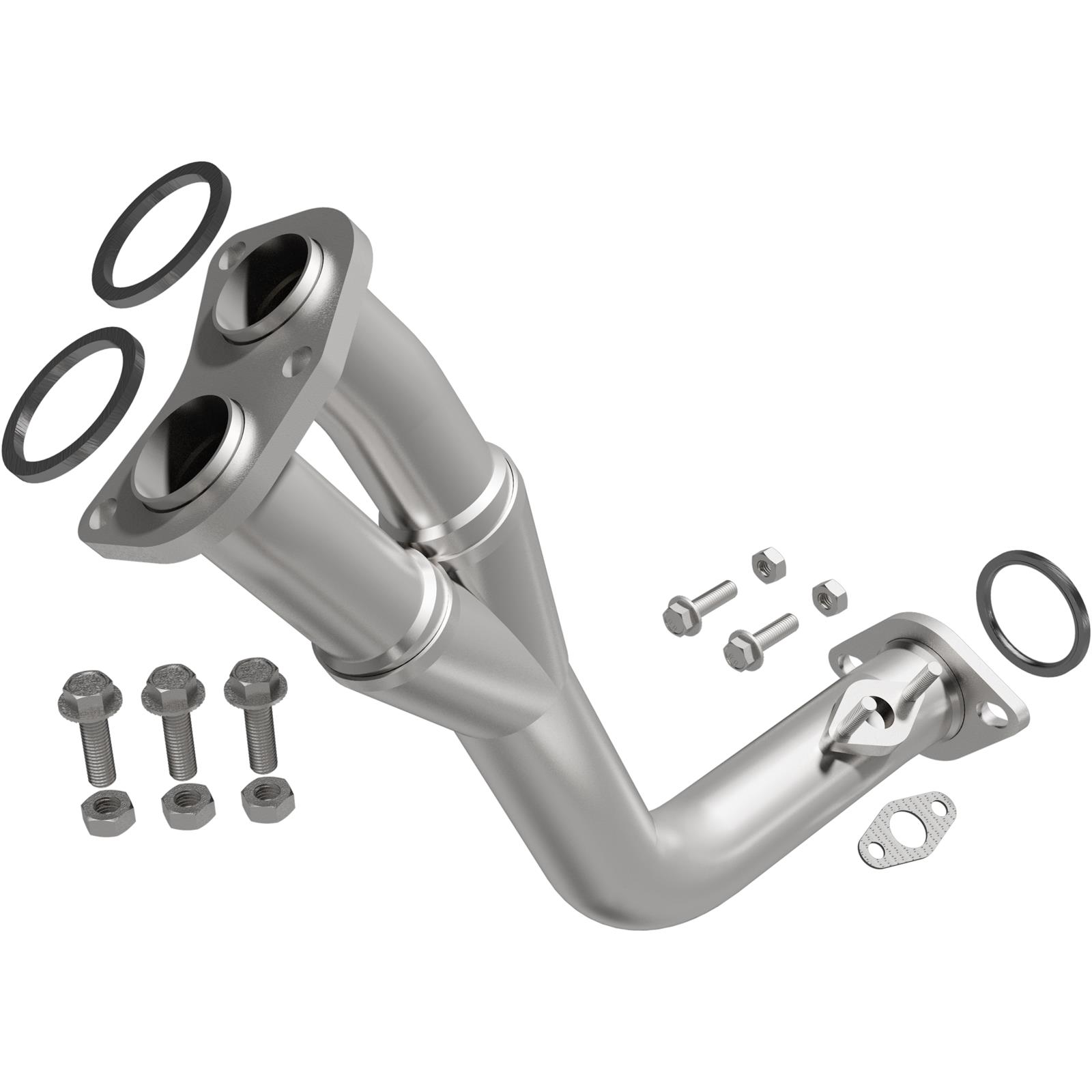 BRExhaust Direct-Fit Intermediate Pipes for 1995-2000 TACOMA - 107-0155 Exhaust Pipes, Pipes, Stainless Steel, Natural, 2.000 in. O.D., Toyota, Each