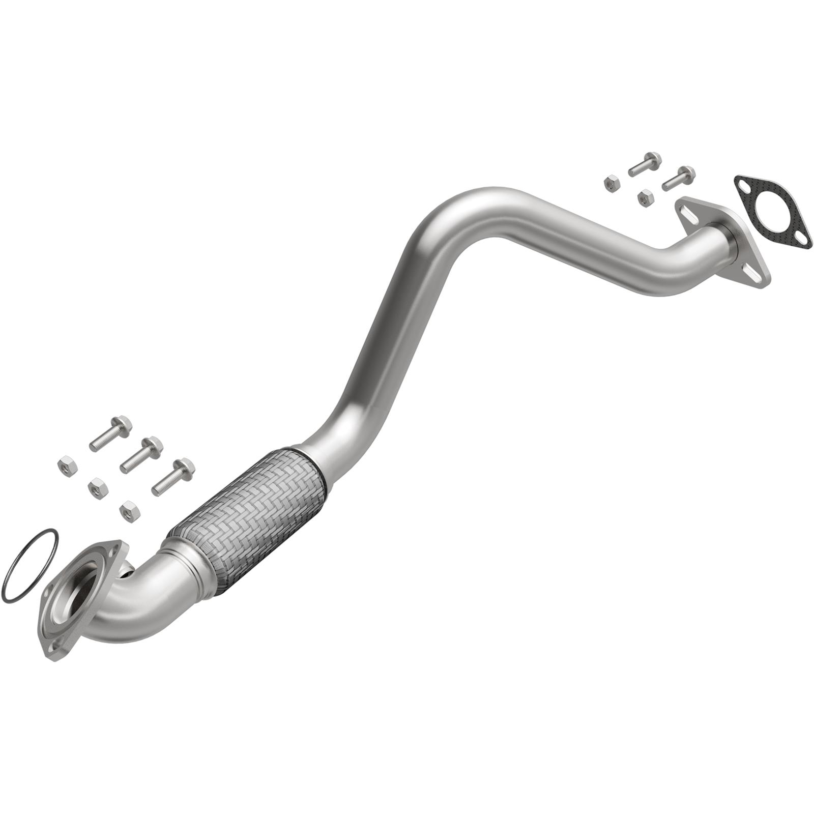 BRExhaust Direct-Fit Intermediate Pipes for 2009-2011 AVEO, AVEO5, 2009 G3 - 107-0159 Exhaust Pipes, Pipes, Stainless Steel, Natural, 2.250 in. O.D., Chevrolet, Pontiac, Each