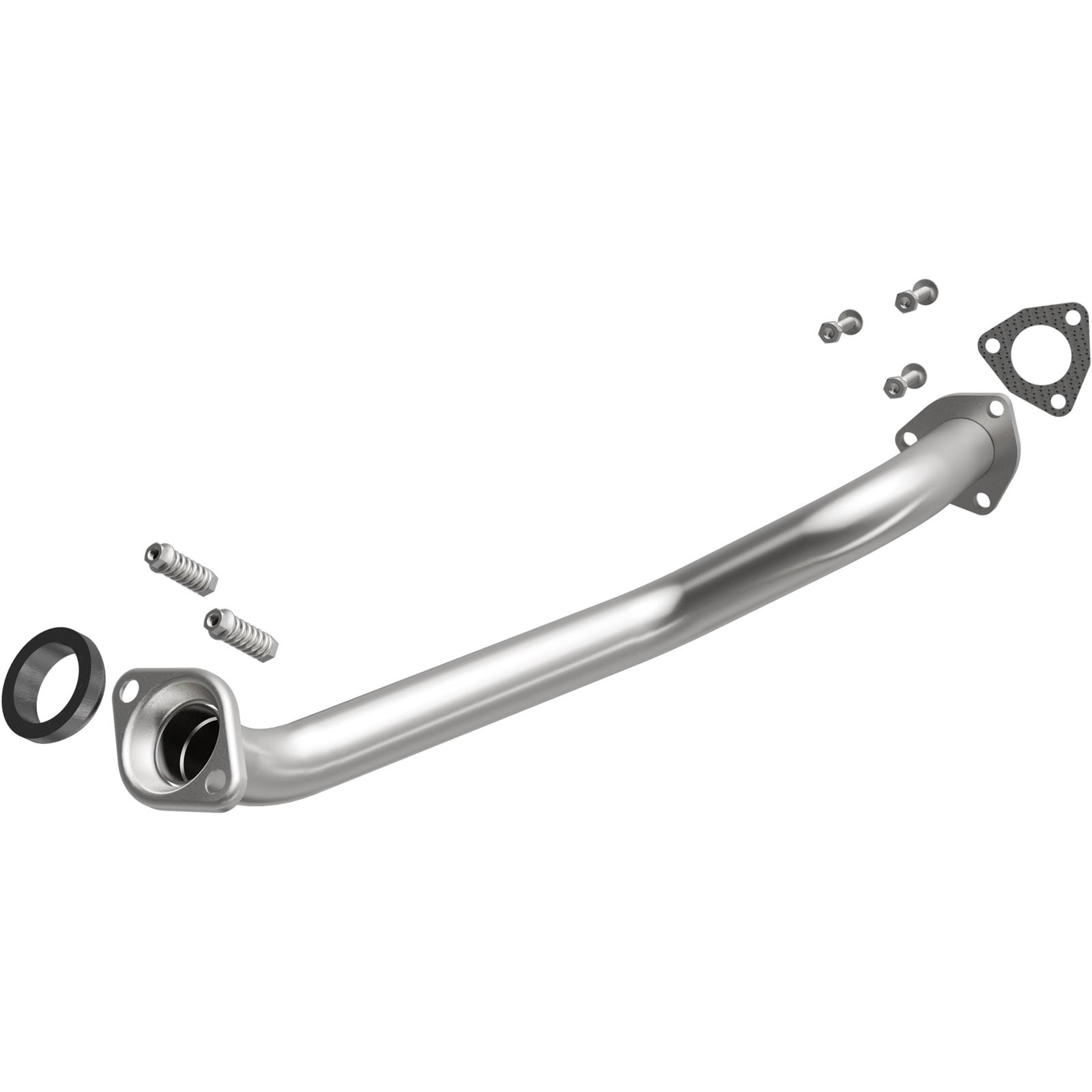 BRExhaust Direct-Fit Intermediate Pipes for 2006-2011 CIVIC - 107-0231 Exhaust Pipes, Pipes, Stainless Steel, Natural, 2.000 in. O.D., use on Honda®, Each