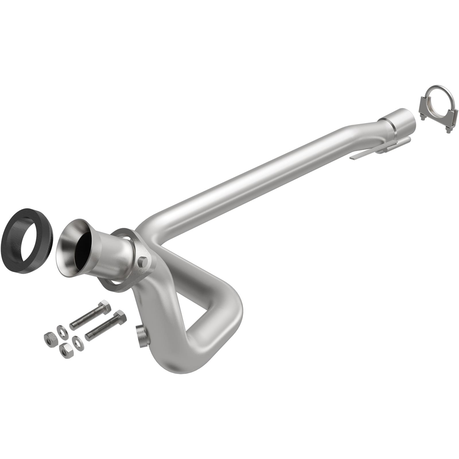 BRExhaust Direct-Fit Intermediate Pipes for 1993-1995 CHEROKEE - 107-0234 Exhaust Pipes, Pipes, Stainless Steel, Natural, Jeep, Each