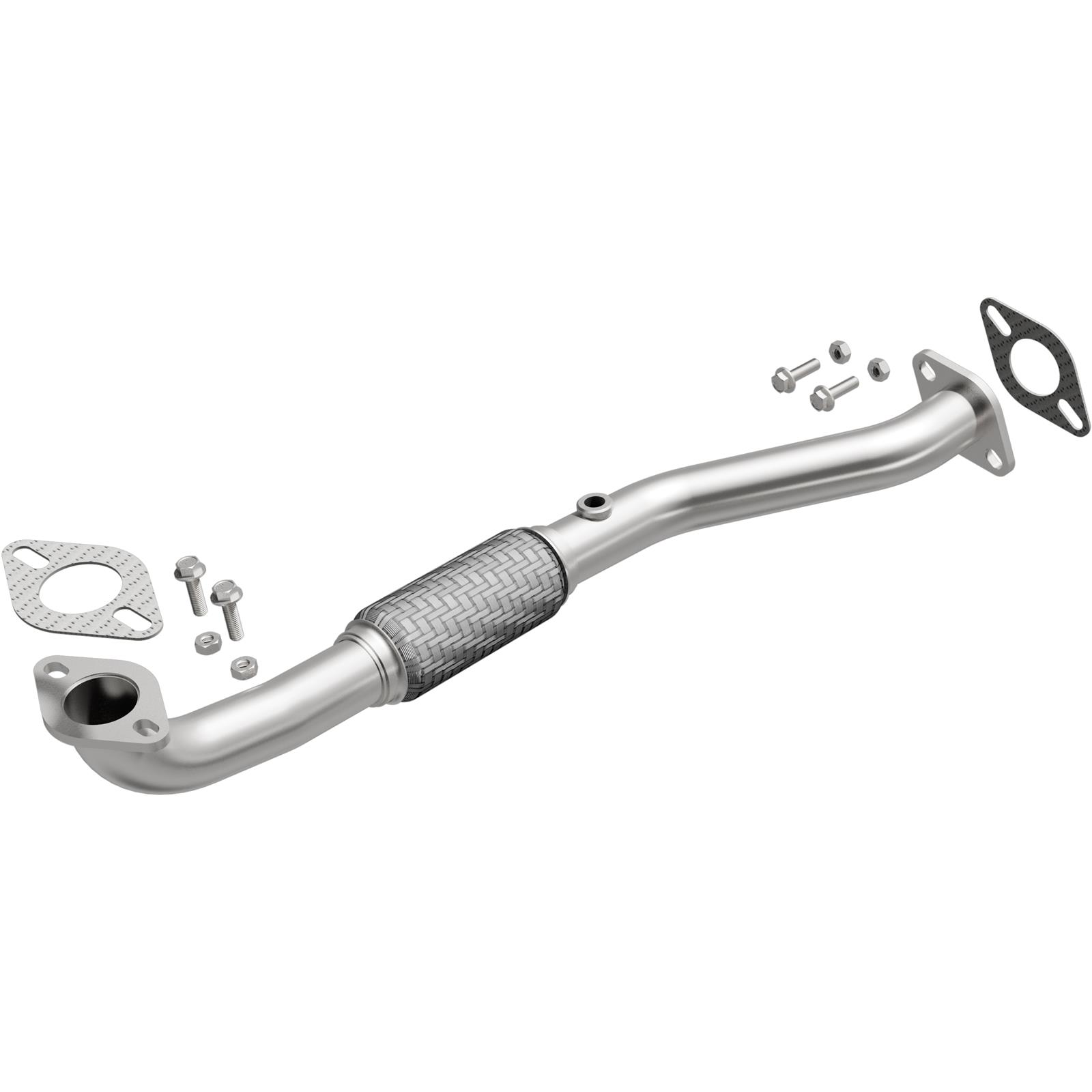 BRExhaust Direct-Fit Intermediate Pipes for 2004-2009 SPECTRA, 2005-2009 SPECTRA5 - 107-0254 Exhaust Pipes, Pipes, Stainless Steel, Natural, Kia, Each