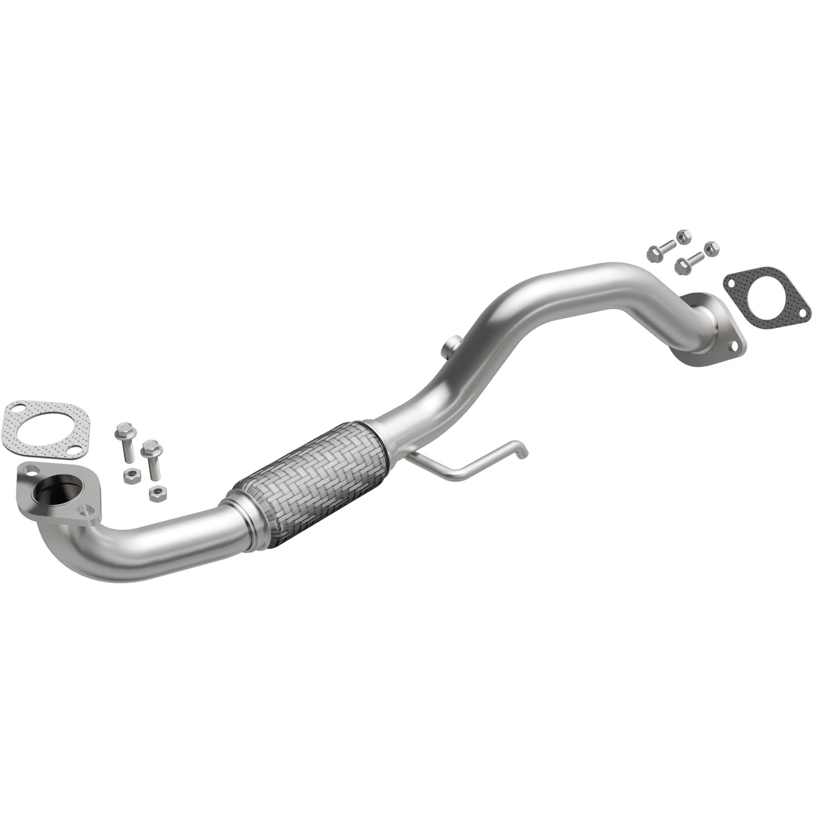 BRExhaust Direct-Fit Intermediate Pipes for 2007-2012 ELANTRA - 107-0256 Exhaust Pipes, Pipes, Stainless Steel, Natural, Hyundai, Each