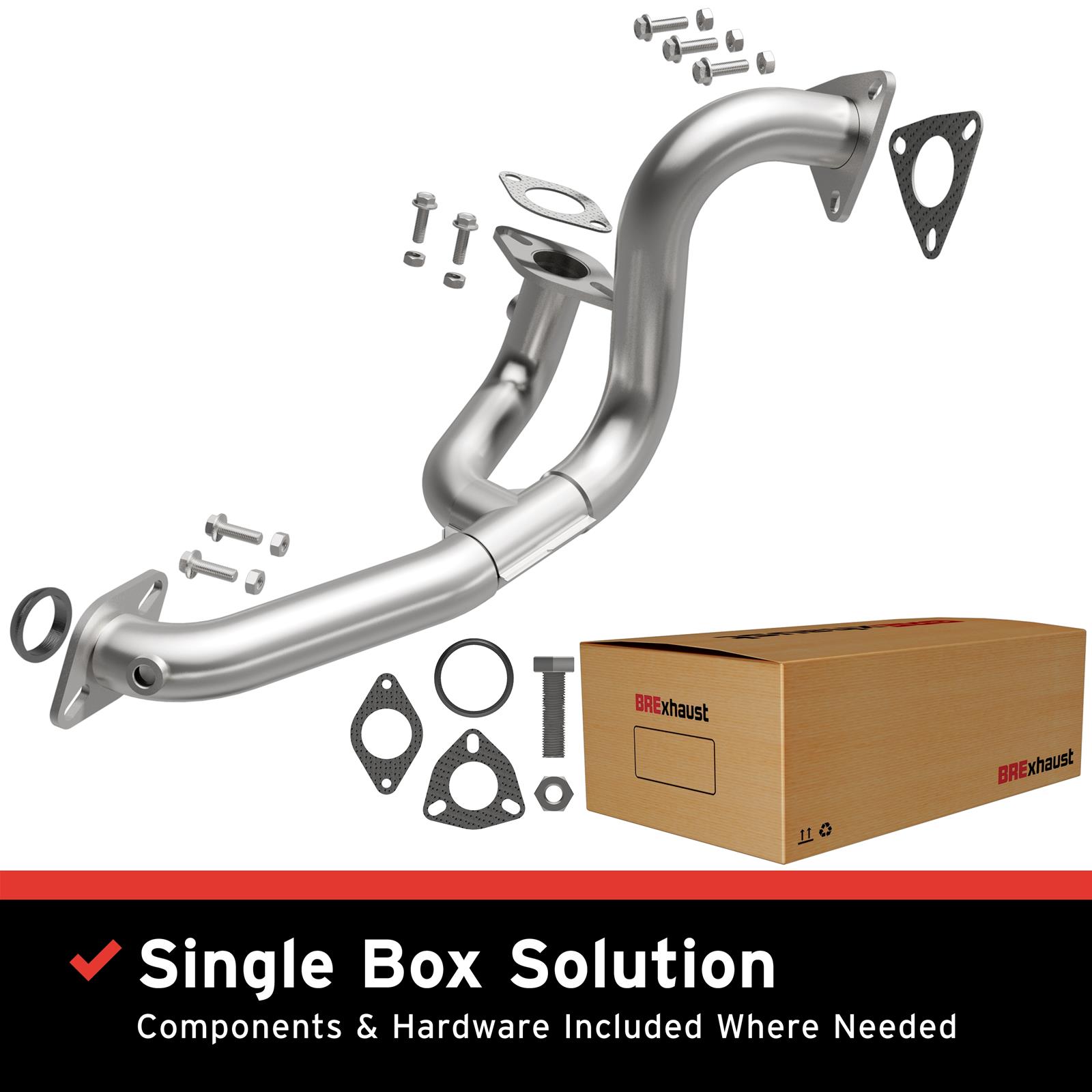 BRExhaust Direct-Fit Front Pipe Kits for 2001-2006 SEBRING, STRATUS - 107-0257 Kit thumbnail 5