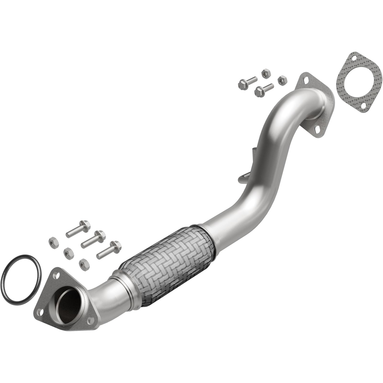 BRExhaust Direct-Fit Intermediate Pipes for 2008-2013 ROGUE, 2014 ROGUE SELECT - 107-0266 Exhaust Pipes, Pipes, Stainless Steel, Natural, Nissan, 2.5L, Each
