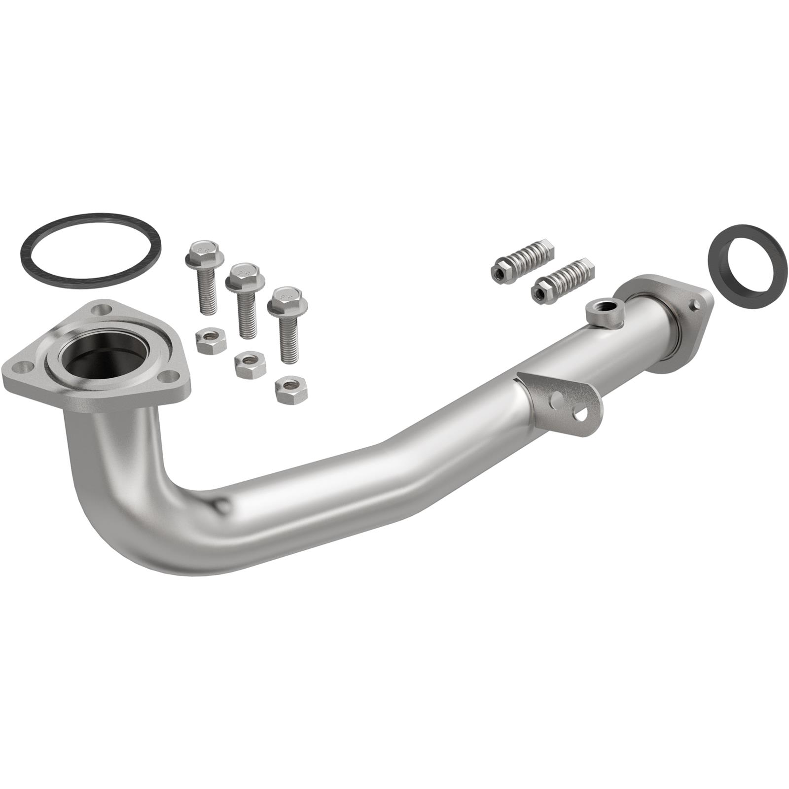 BRExhaust Direct-Fit Intermediate Pipes for 1997-2001 CR-V - 107-0275 Exhaust Pipes, Pipes, Stainless Steel, Natural, use on Honda®, Each
