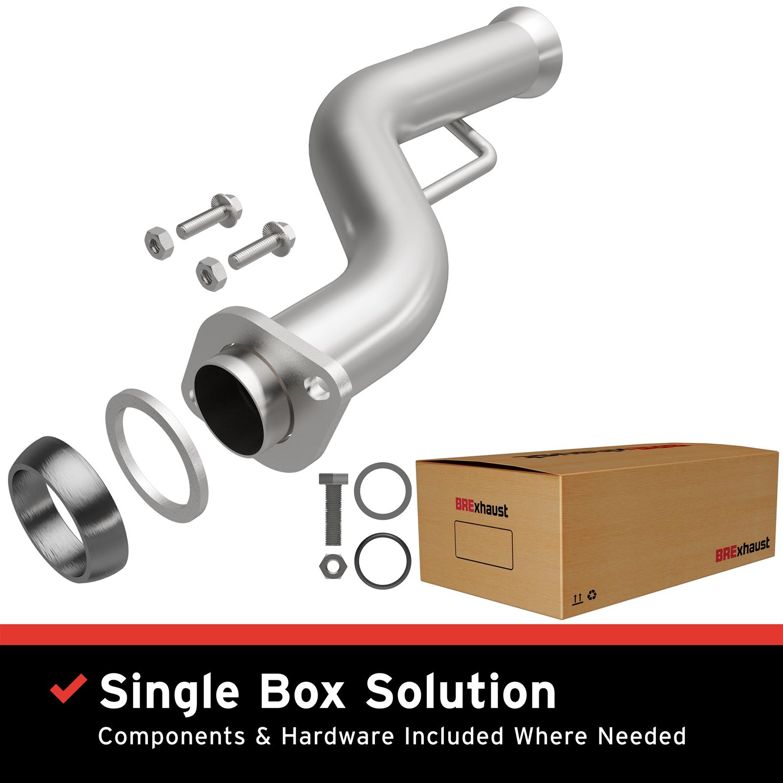 BRExhaust Direct-Fit Front Pipe Kits for 2011-2017 DURANGO, GRAND CHEROKEE - 107-0281 Kit thumbnail 5